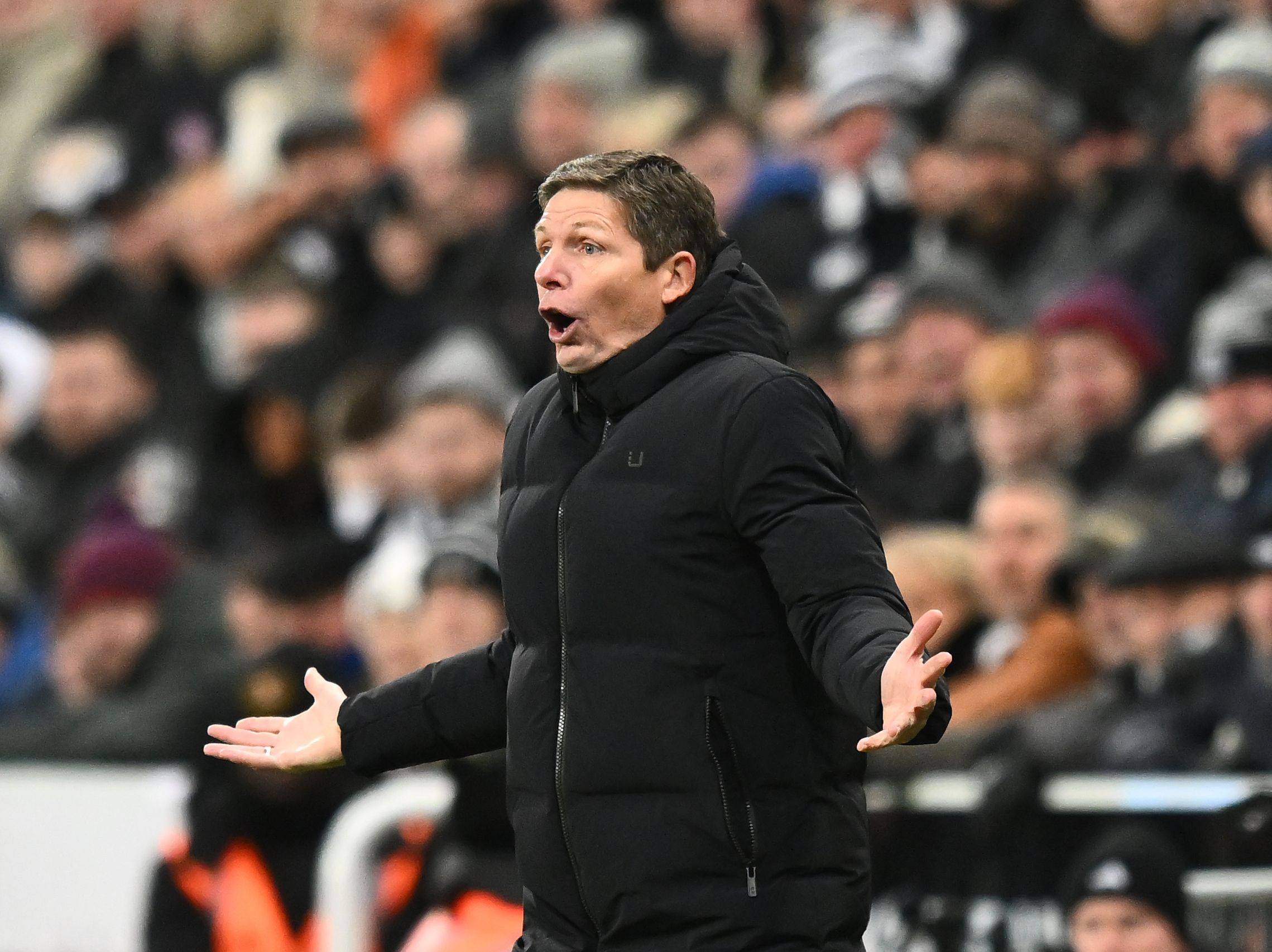 Oliver Glasner ist empört