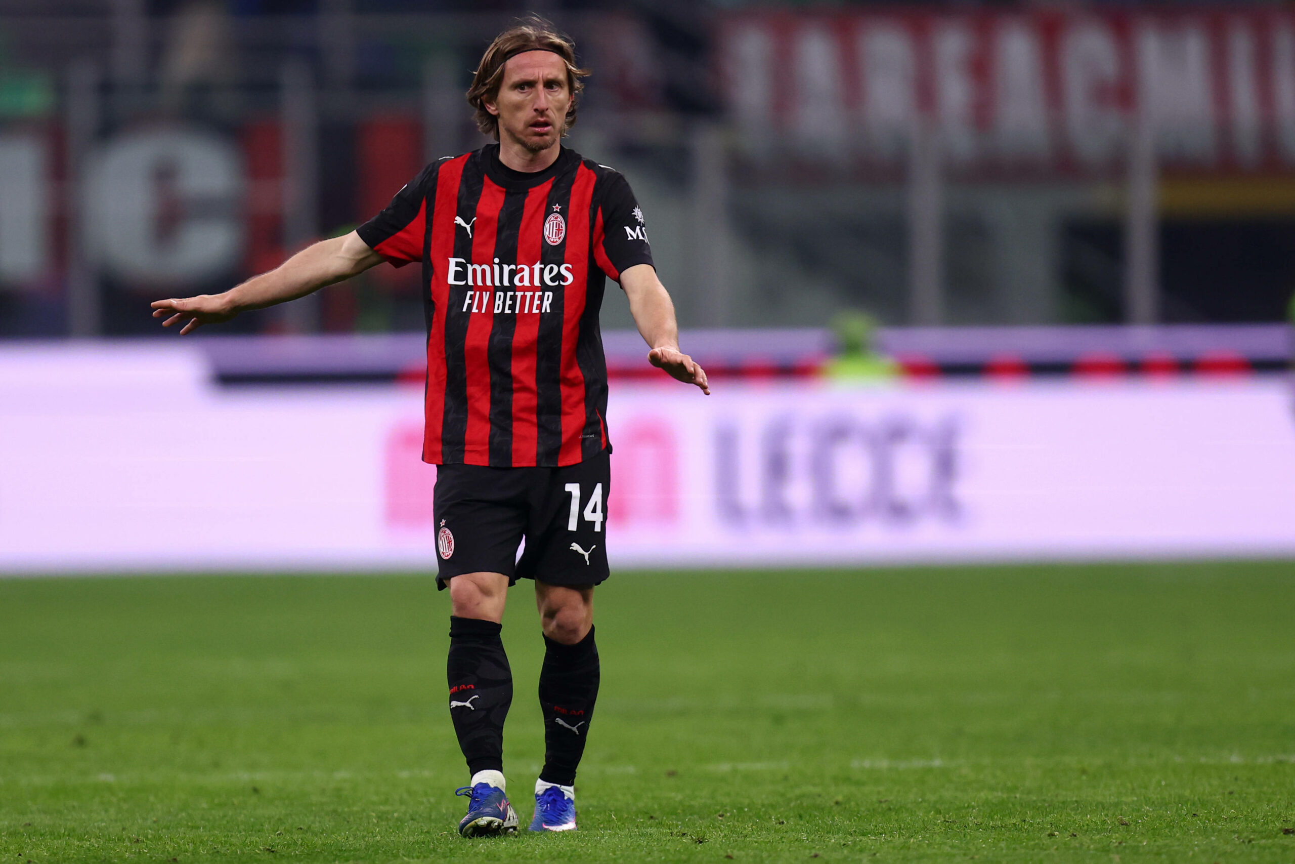 Luka Modric im Trikot der AC Mailand