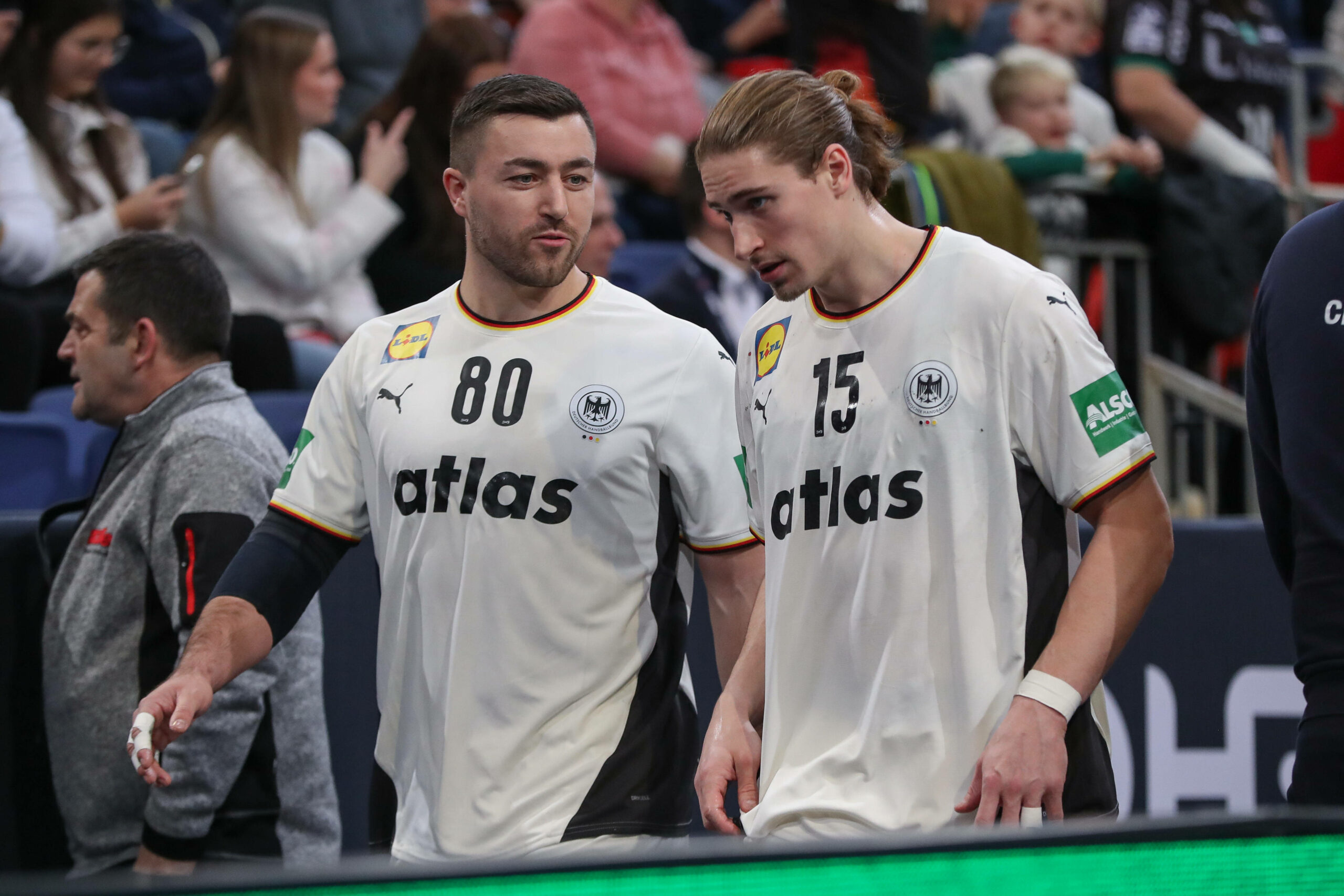 Jannik Kohlbacher und Juri Knorr im Gespräch