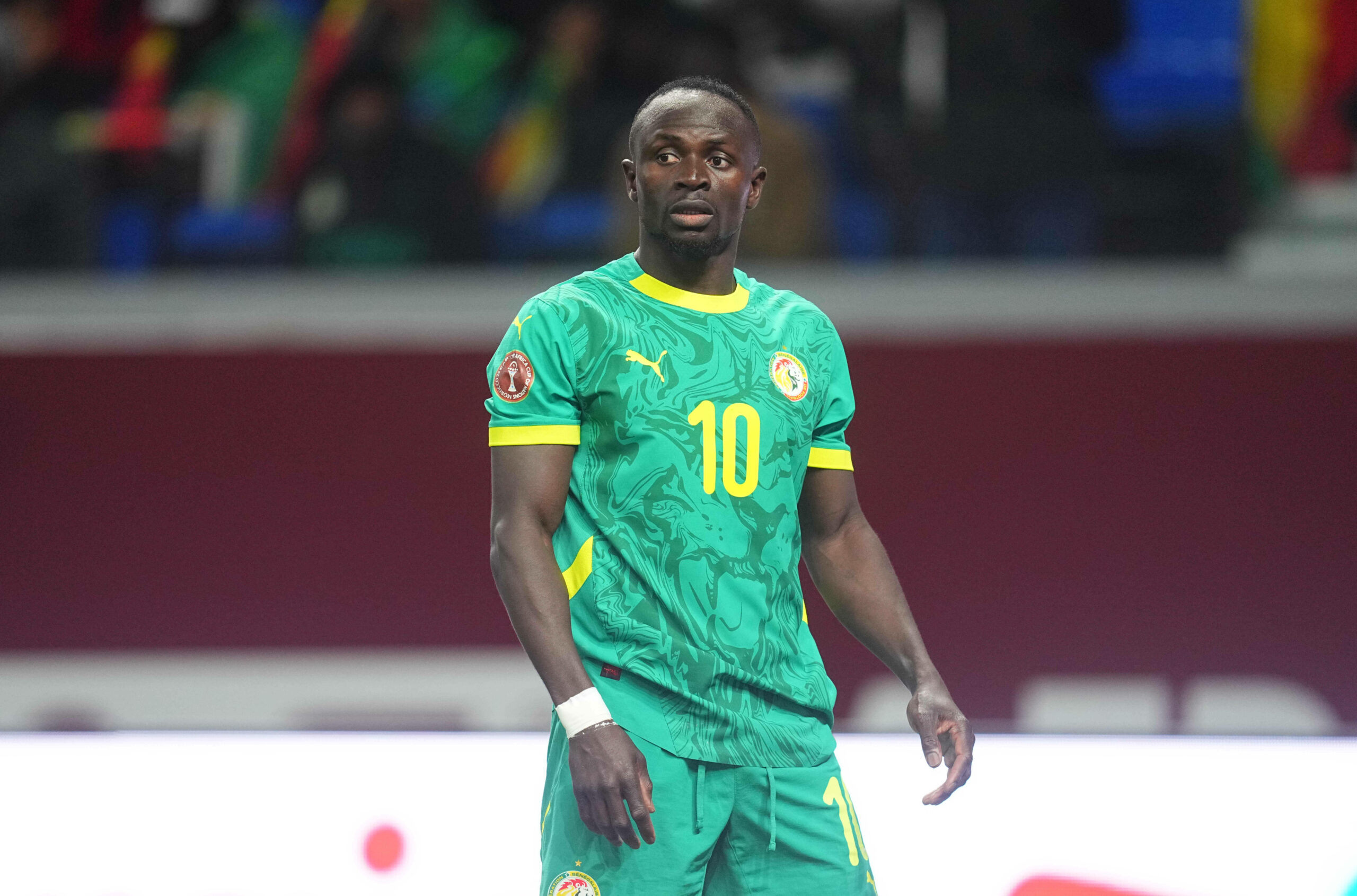 Sadio Mane schaut skeptisch