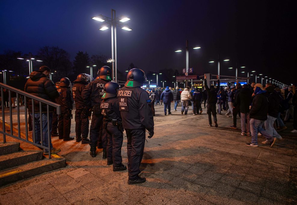 Polizei-Konflikt mit Hertha-Fans
