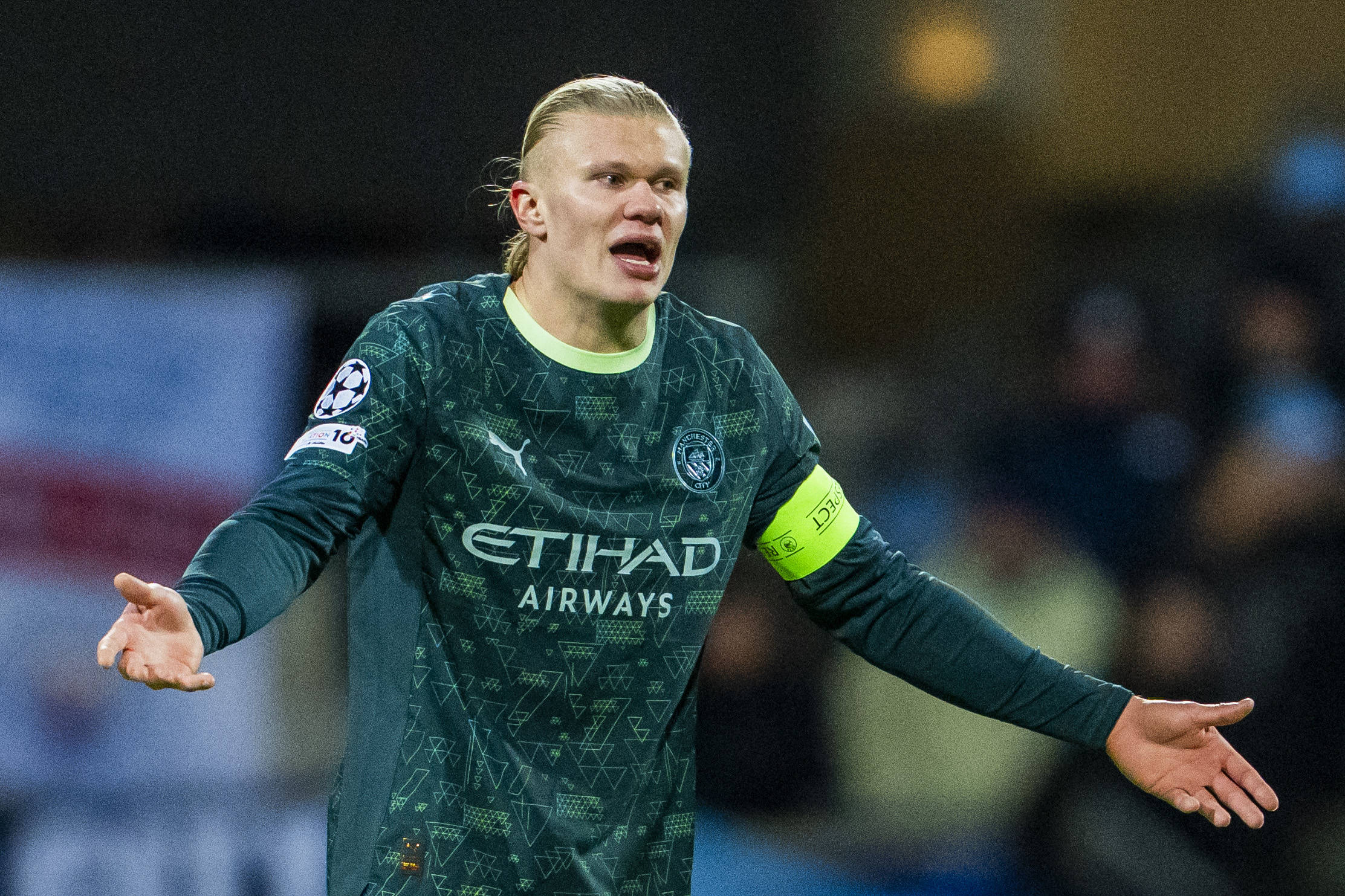 Erling Haaland ratlos