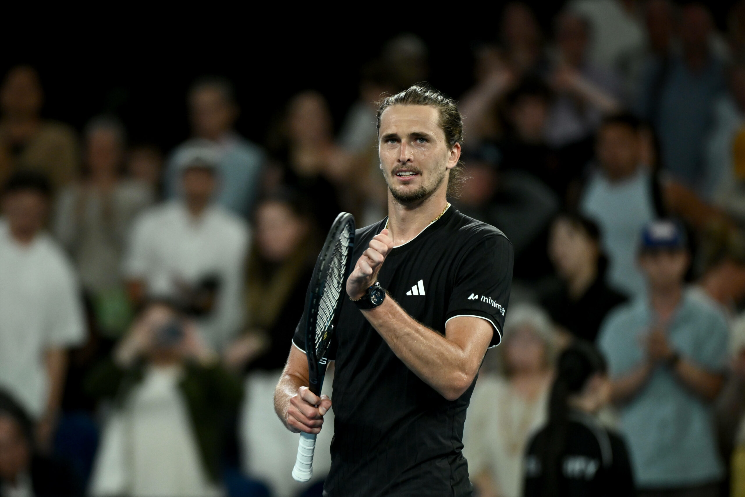 Alexander Zverev freute sich über den Einzug in die nächste Runde.