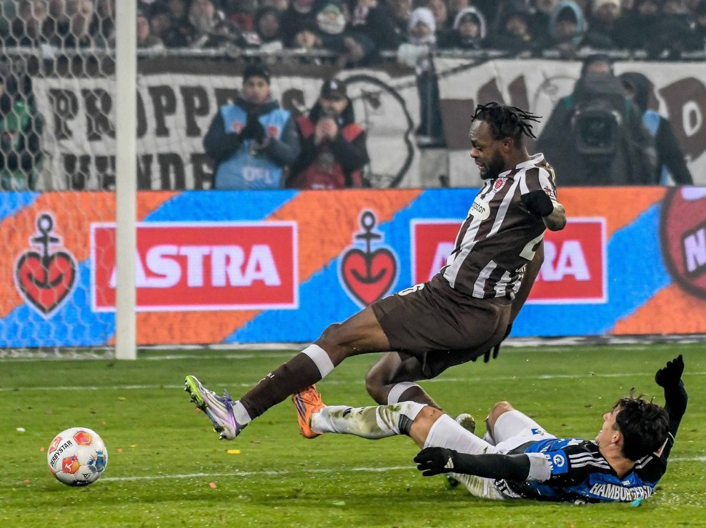 Ricky-Jade Jones im Derby gegen den HSV