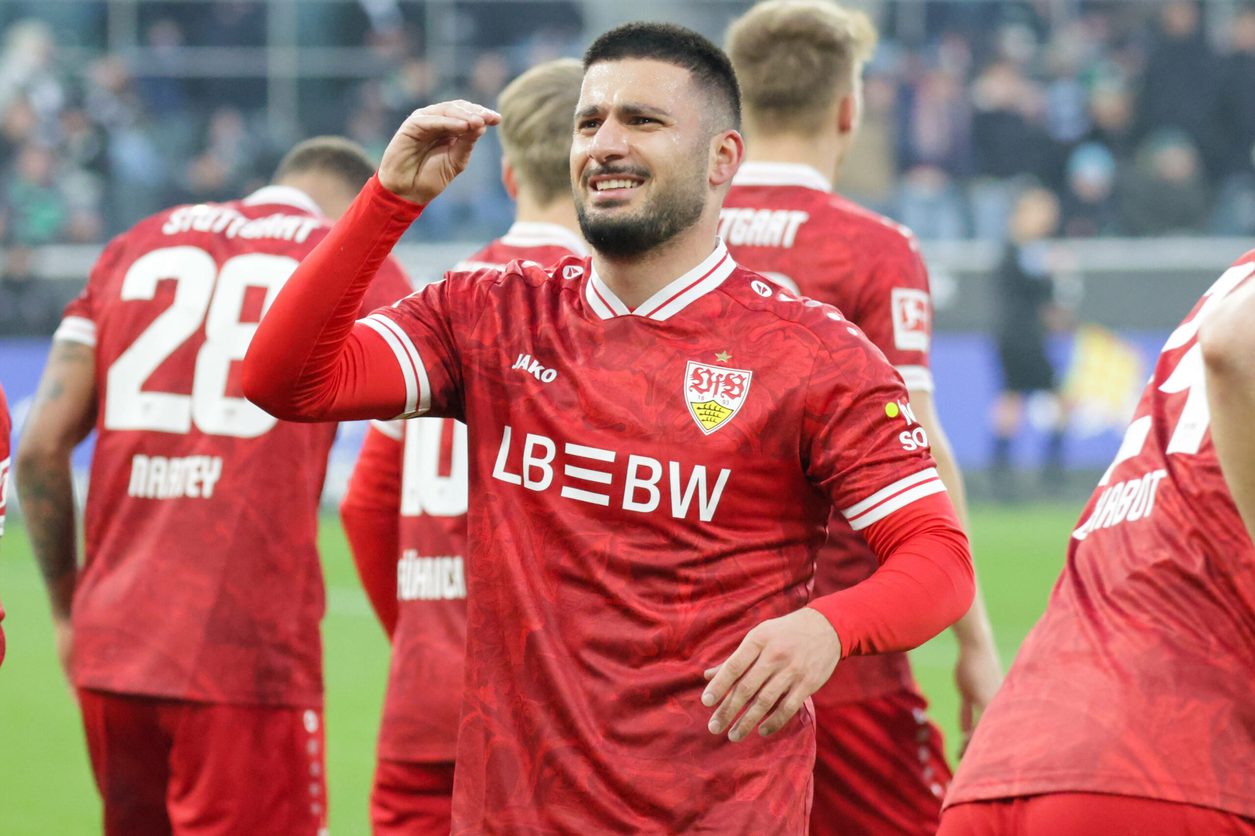 Deniz Undav mit Jubelgeste