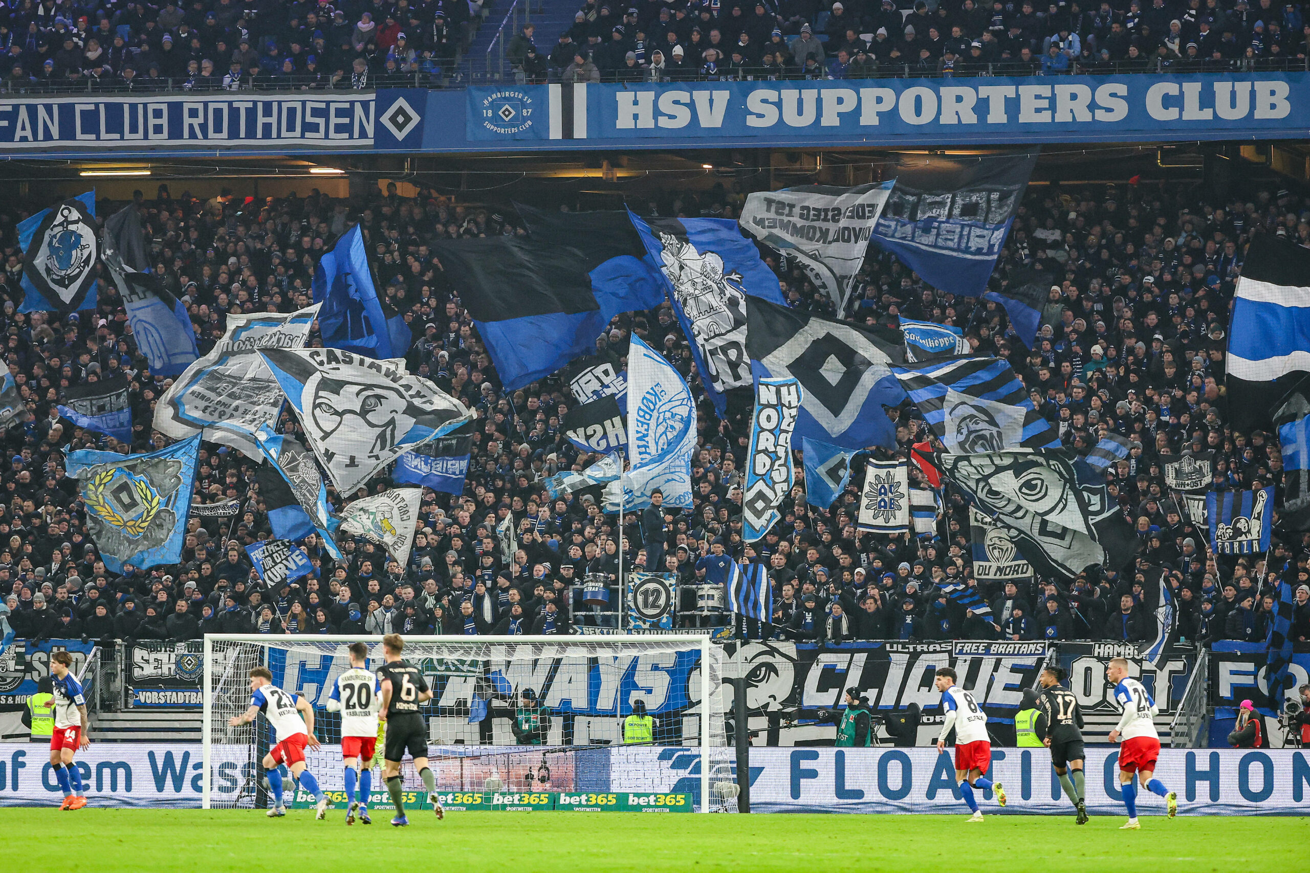 Das Volksparkstadion ist nicht nur gegen Bayern München gut gefüllt.