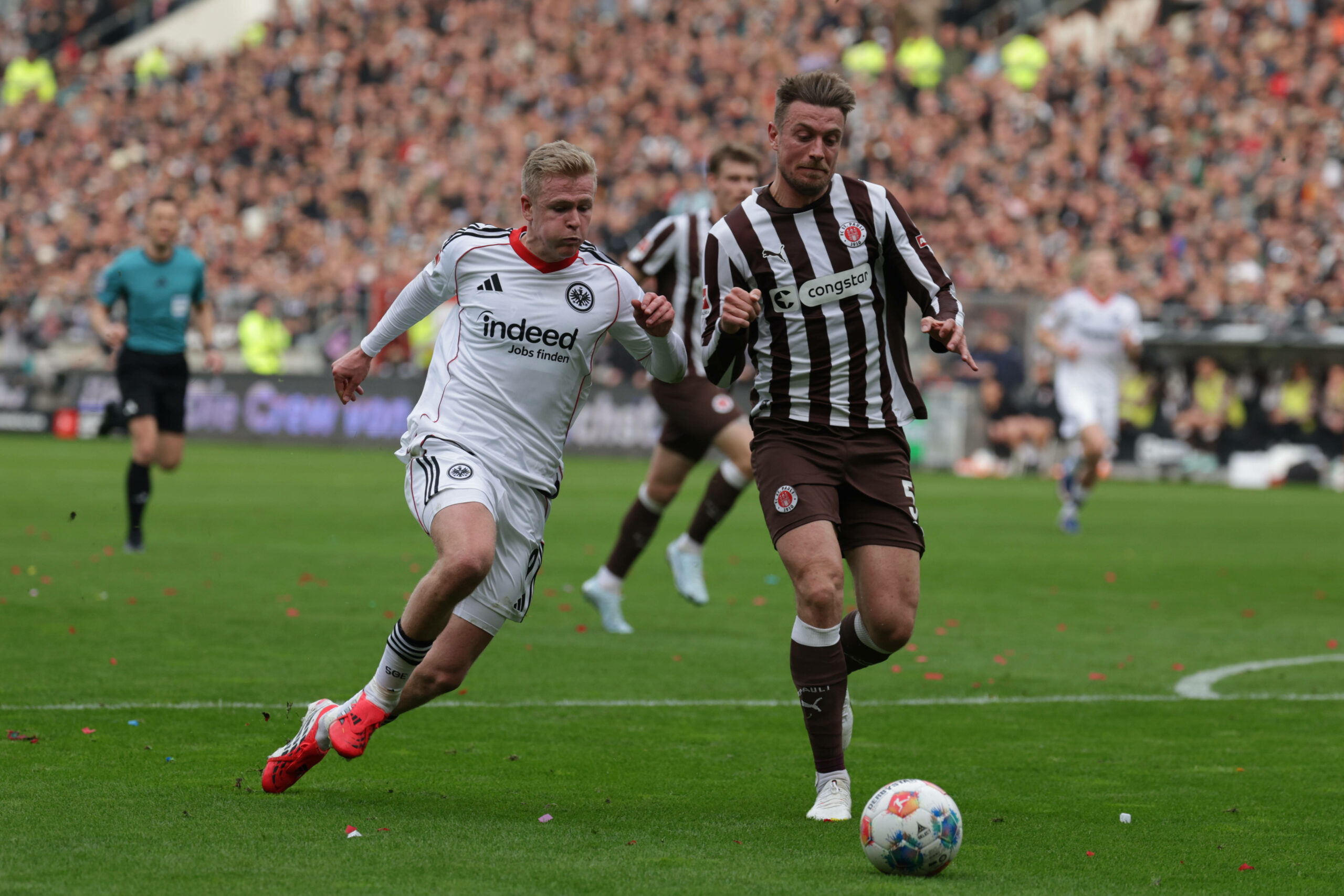 Jonathan Burkhardt und Hauke Wahl im Laufduell