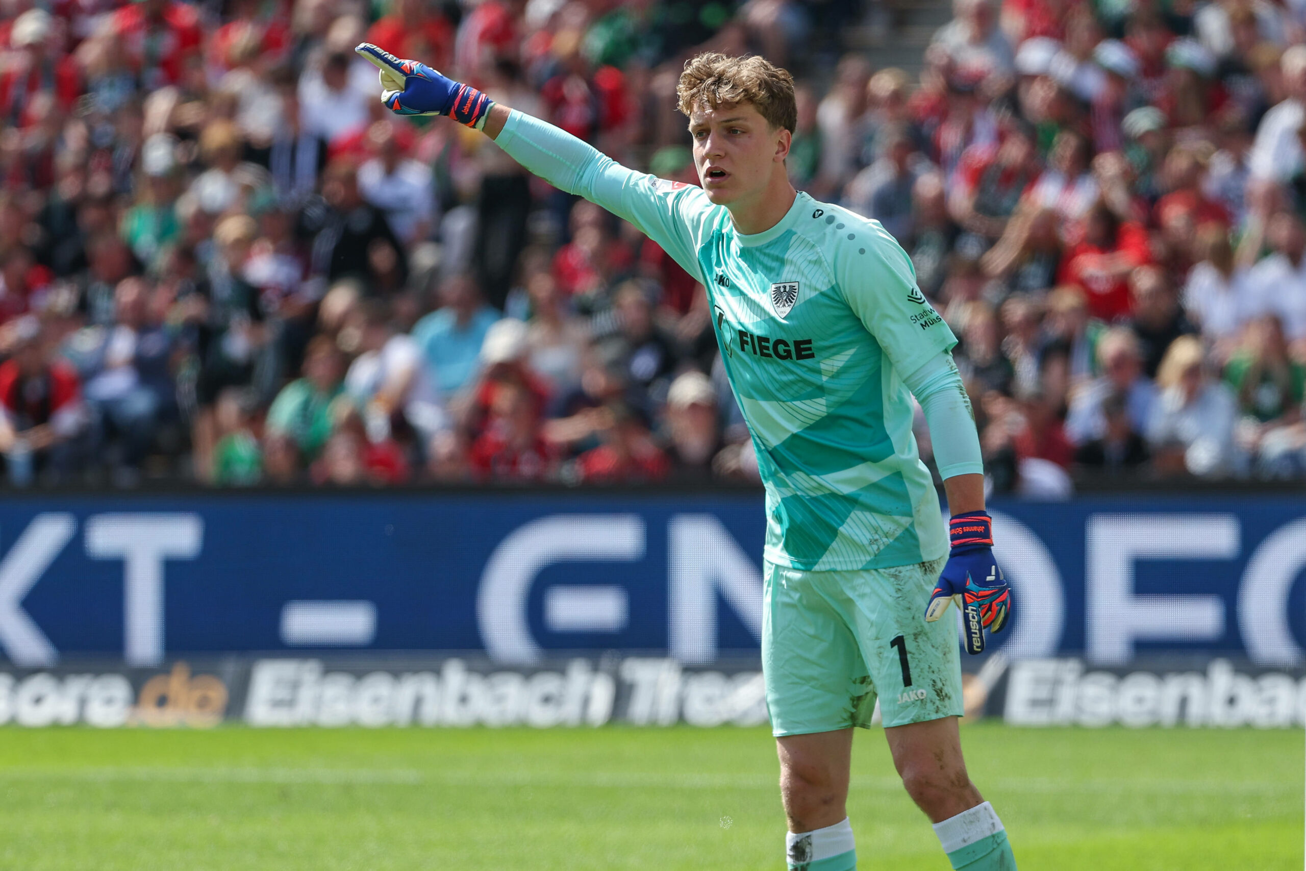 Johannes Schenk dirigiert seine Vorderleute.