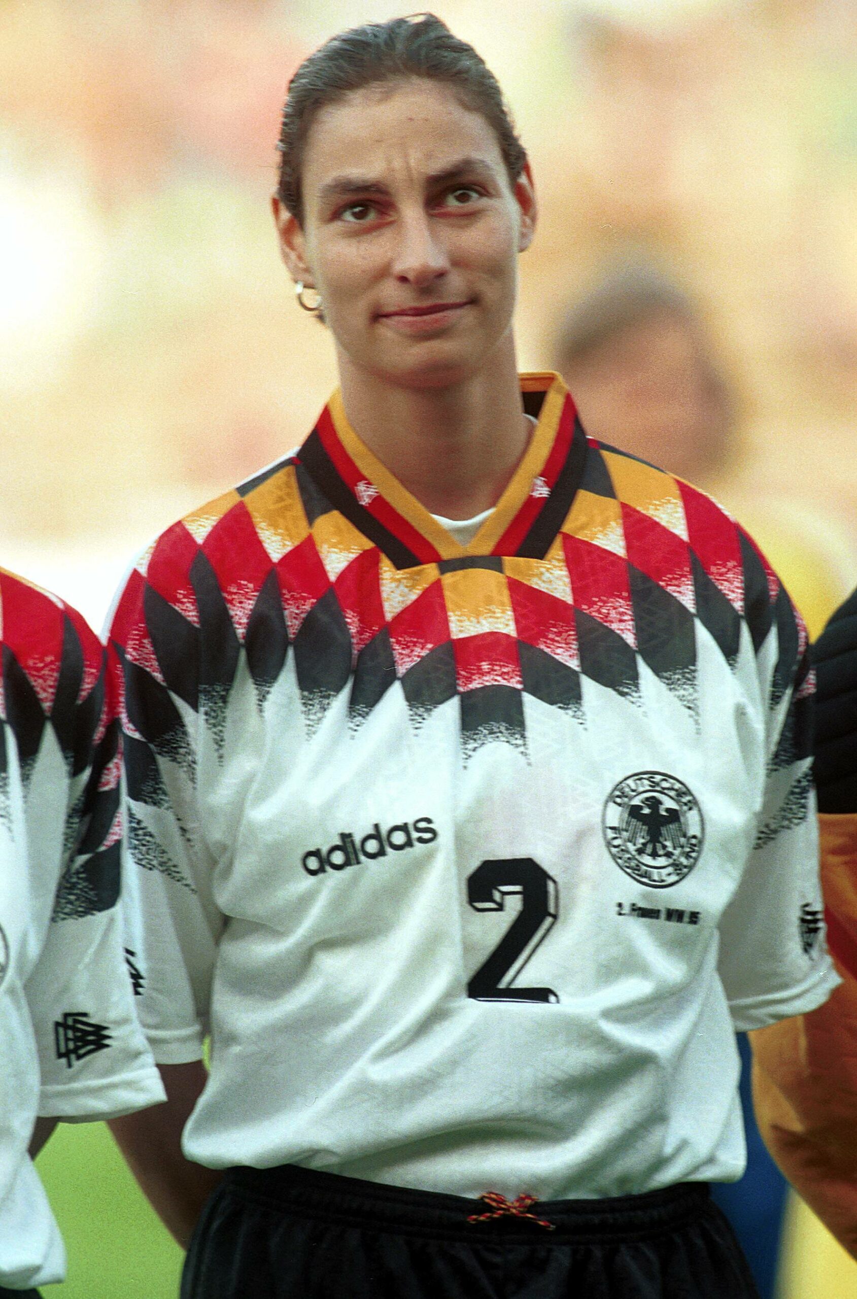 Anouschka Bernhard im Deutschland-Trikot