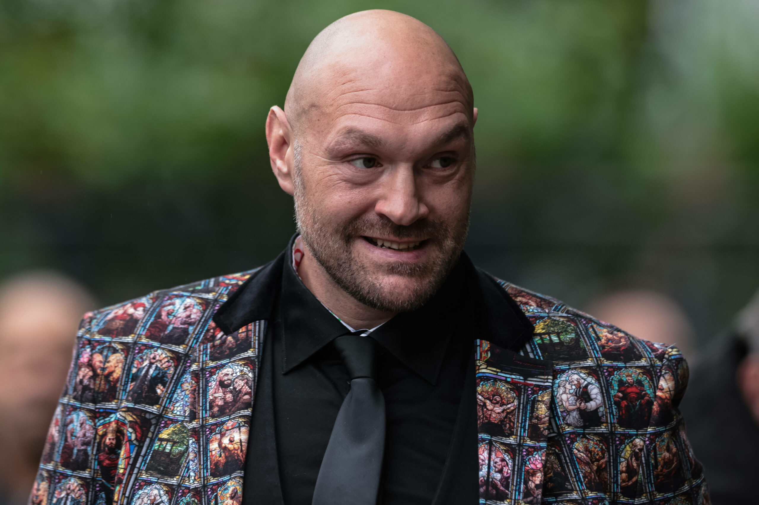 Tyson Fury schaut entschlossen