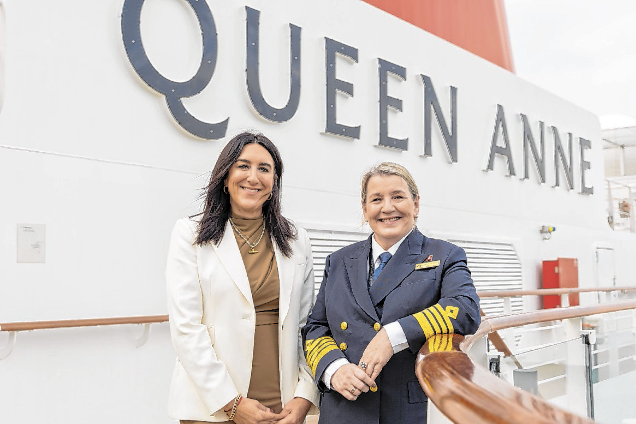 Kapitänin Inger Klein Thorhauge