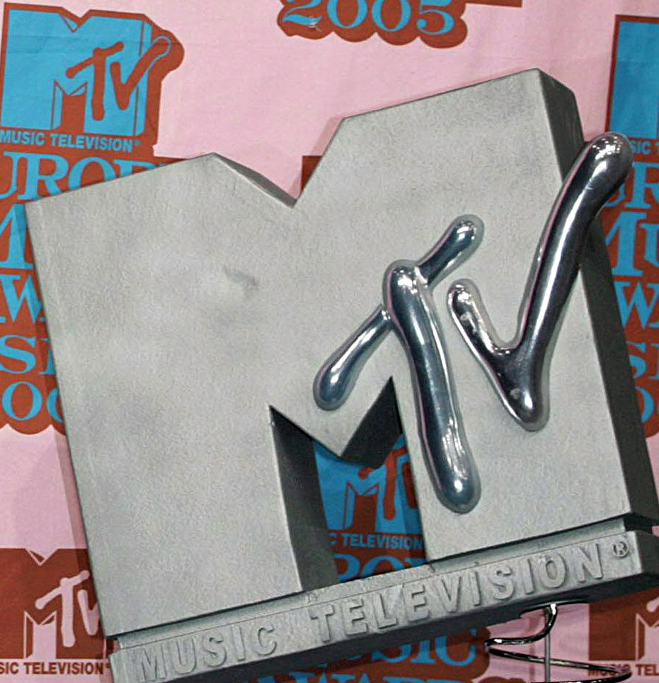 Der Schriftzug des Musikkanals MTV.