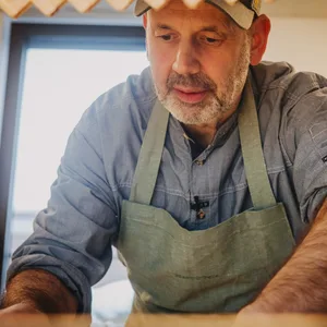 Sternekoch Marc Mueller kocht vegane und vegetarische Gerichte.