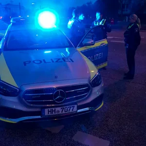 Polizeieinsatz in Hamburg (Symbolbild).
