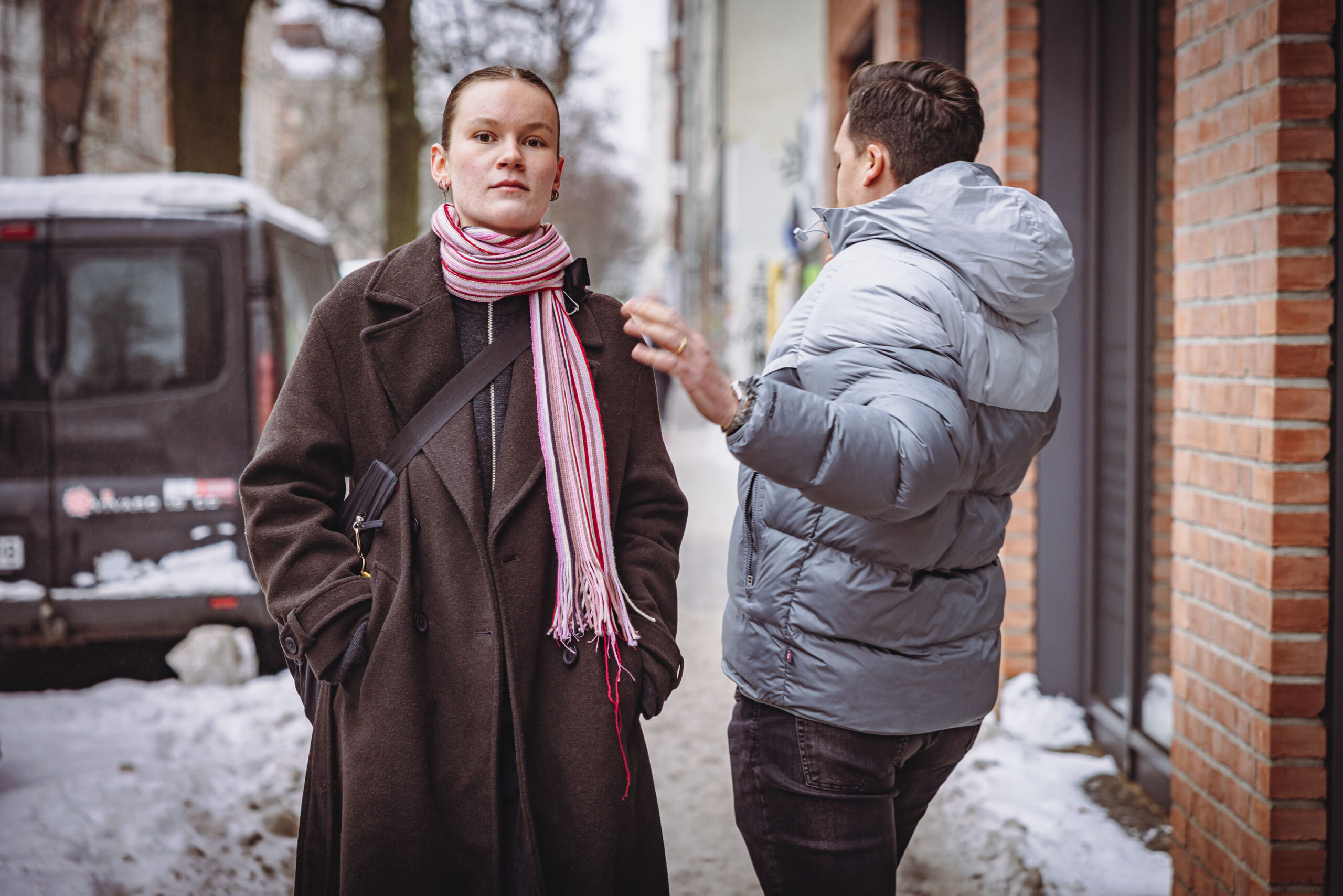 MOPO-Reporterin Tomke Blome machte den Test: Weichen Männer auf dem Gehweg aus?