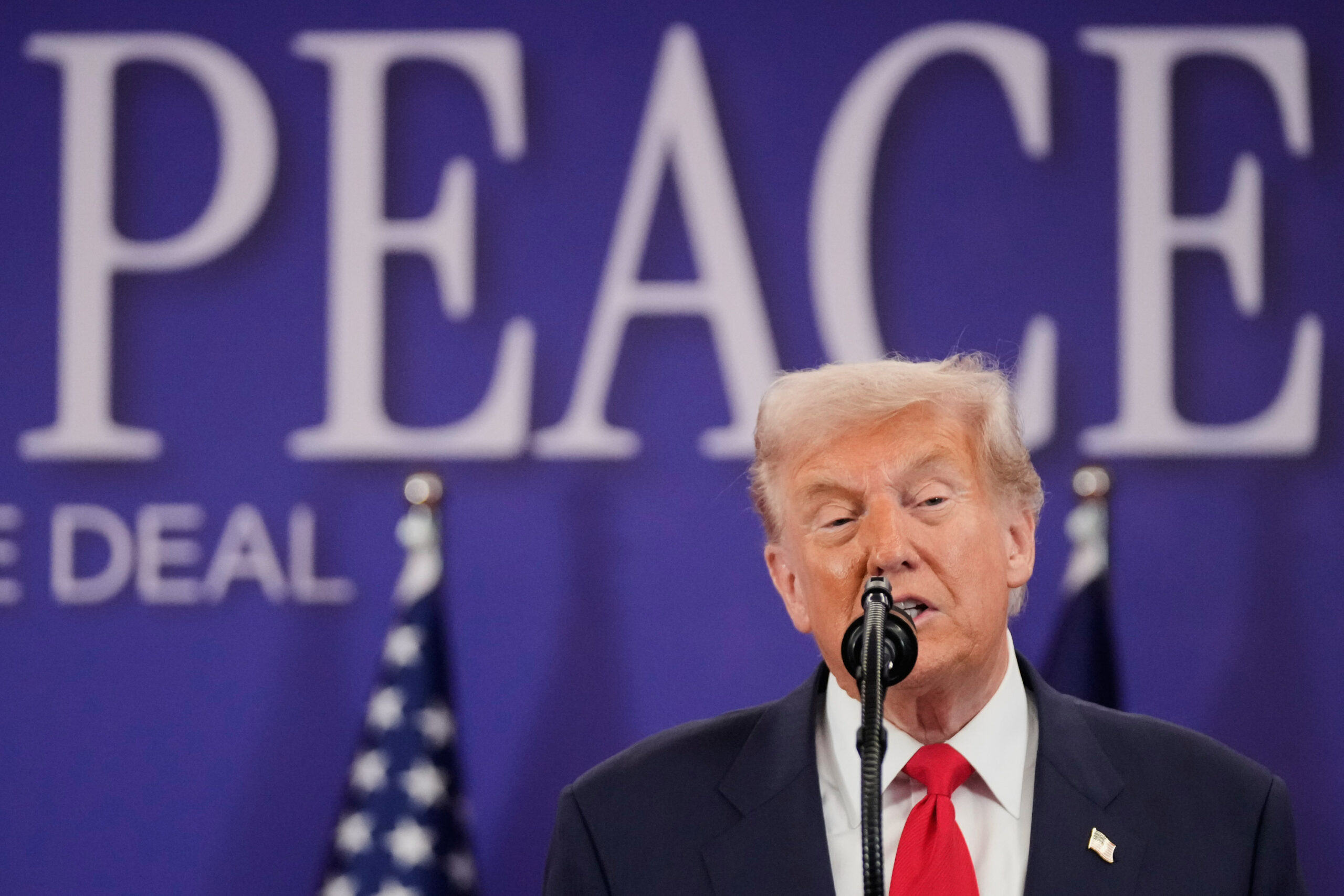 Tritt gern als angeblicher „Friedensstifter“ auf: US-Präsident Donald Trump.