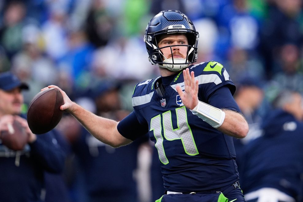 Seahawks-Quarterback Sam Darnold