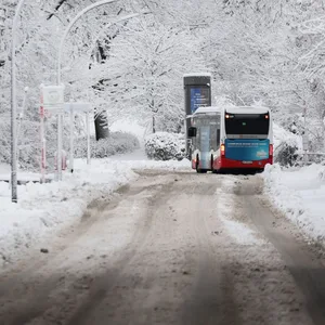 Schnee in Hamburg
