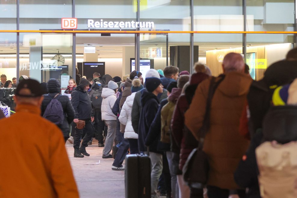 Reisezentrum am Hauptbahnhof
