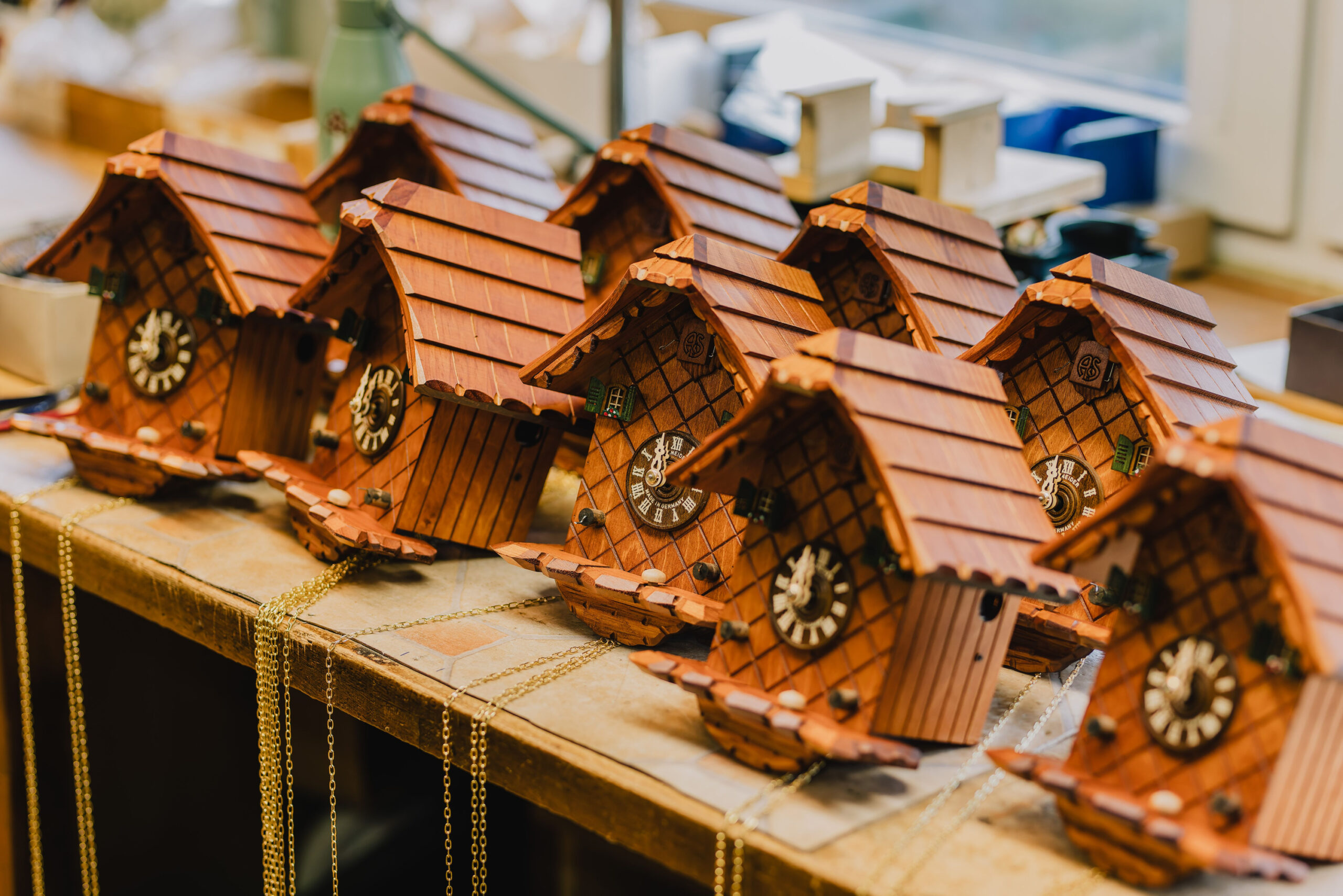 Kuckucksuhren aus dem Schwarzwald