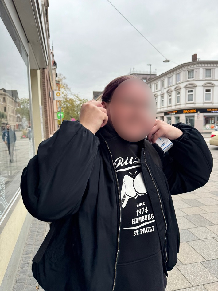 Mit diesem Bild hatte die Polizei nach der 14-Jährigen gesucht.