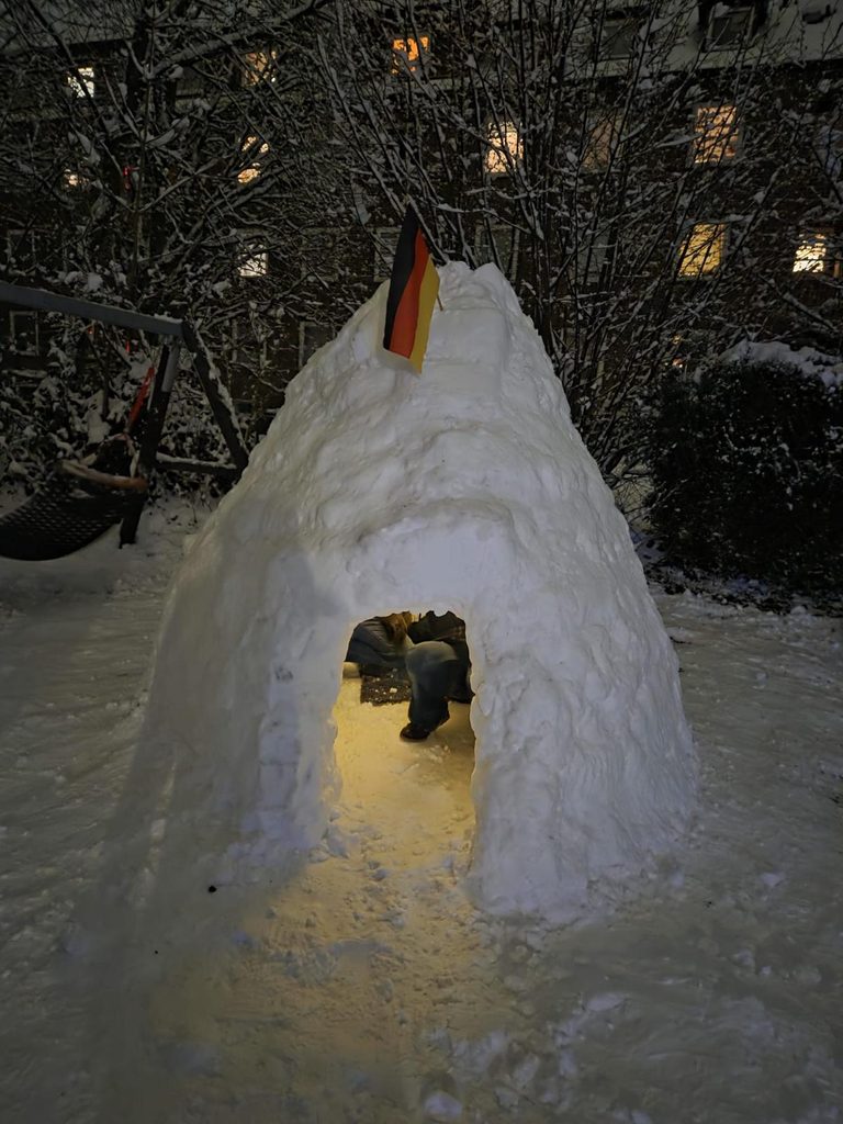 Iglu in Bahrenfeld