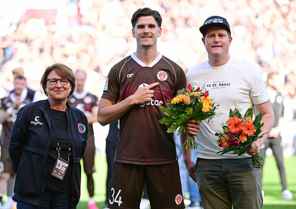 Igor Matanovic beim St- Pauli Abschied