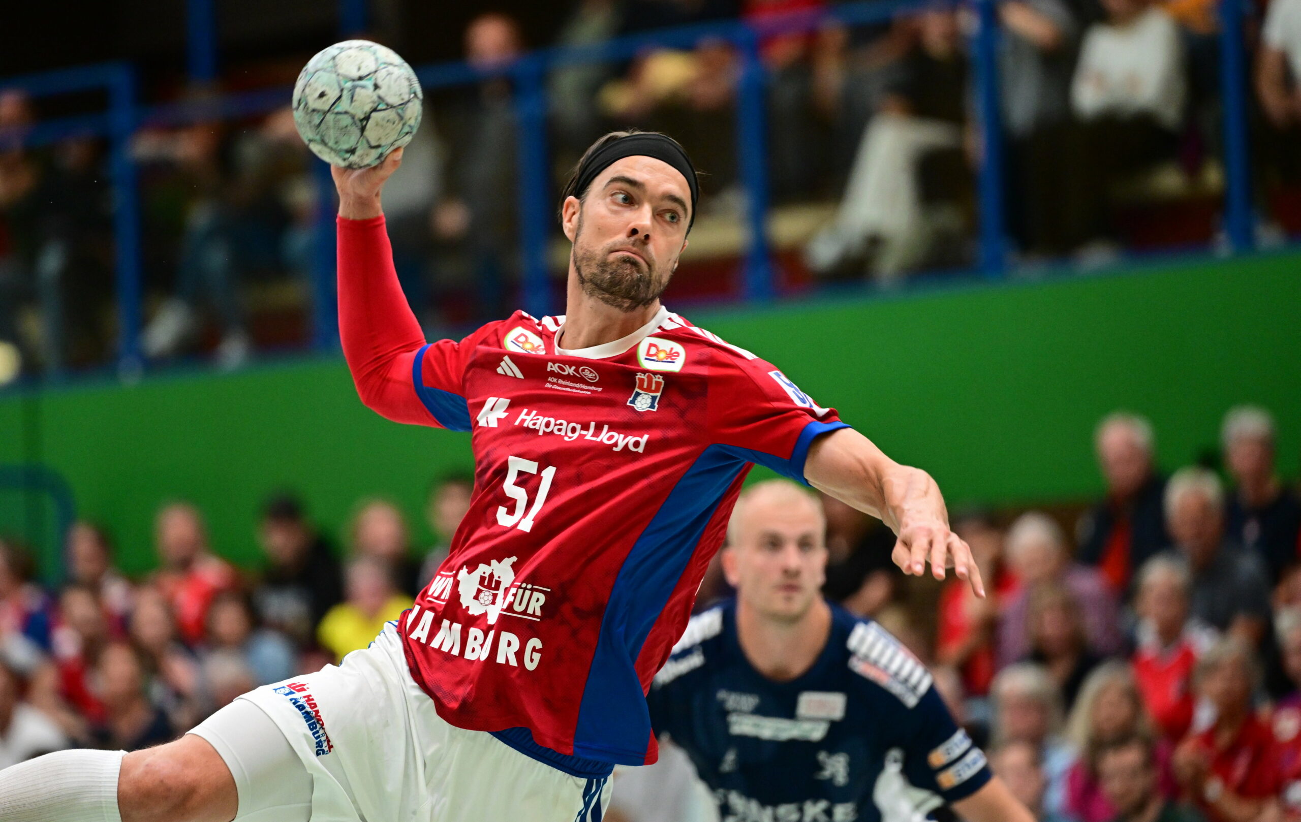 Casper Mortensen wirft aufs Tor