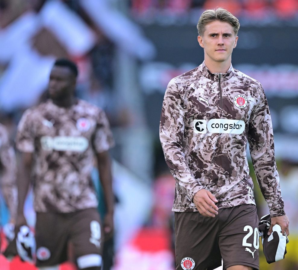 Erik Ahlstrand am Millerntor