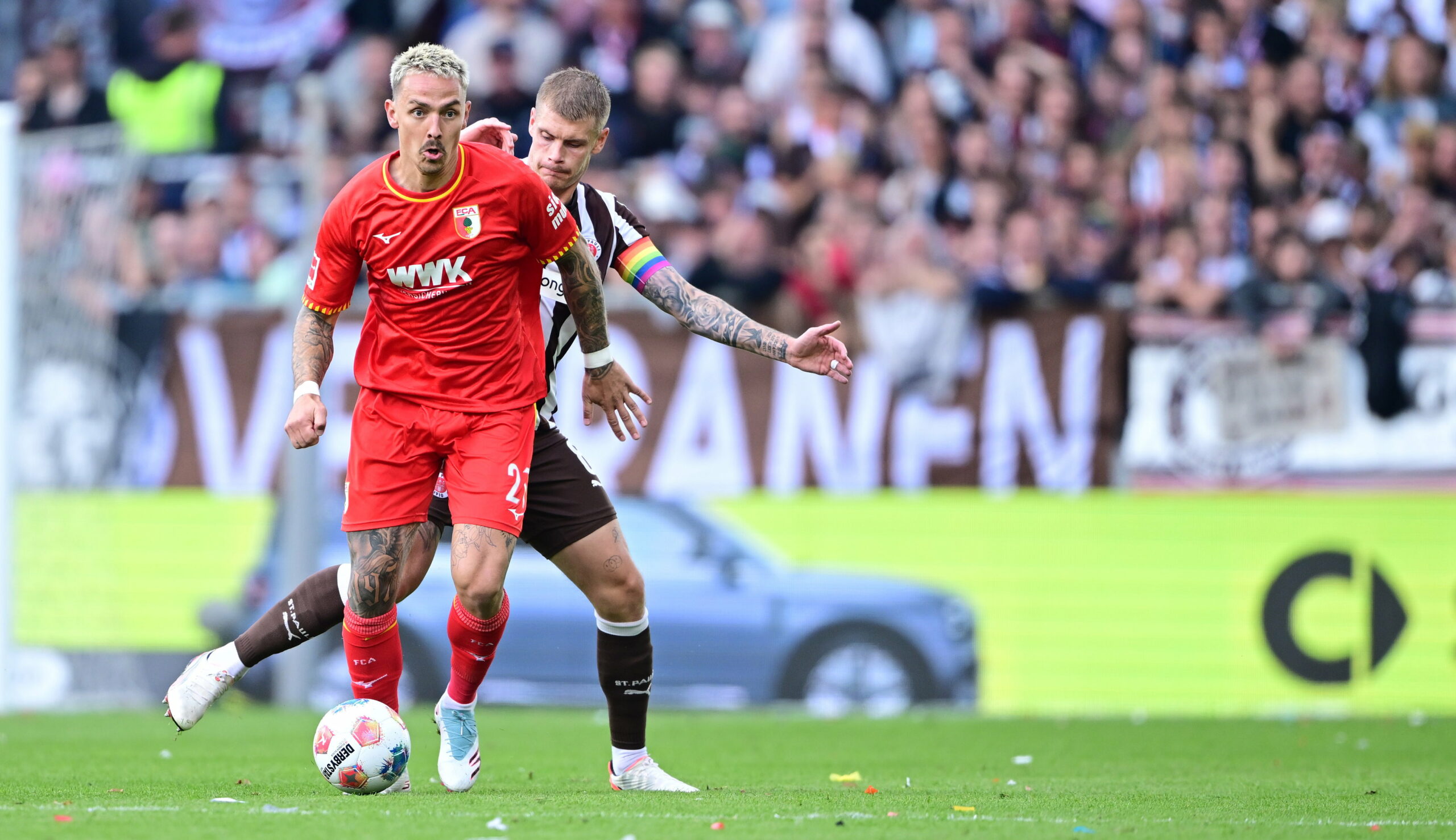 Phillip Tietz am Ball