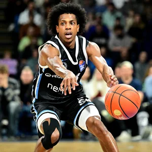 Ross Williams bei einem Basketballspiel der Hamburg Towers