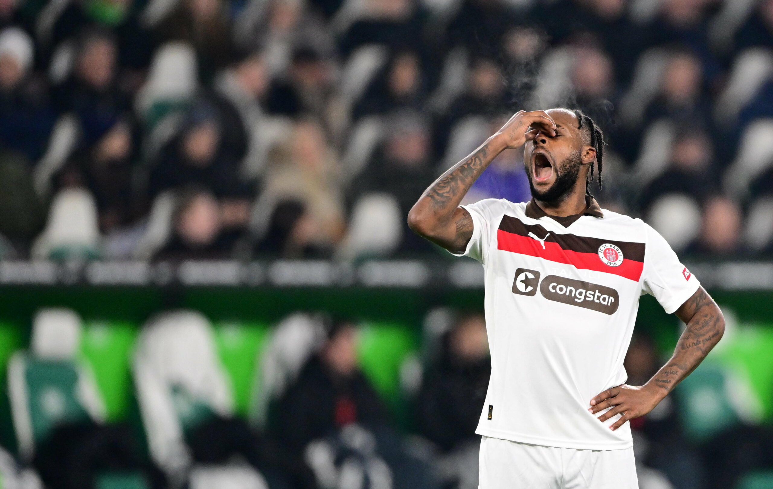 Ricky-Jade Jones hadert.