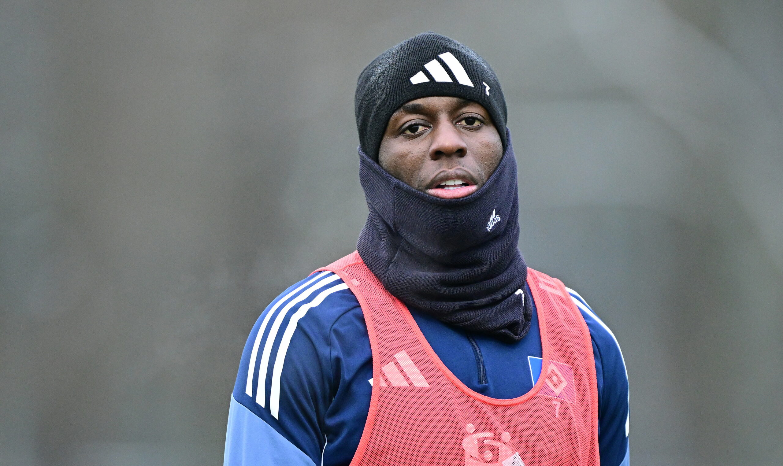 Jean-Luc Dompé im HSV-Training