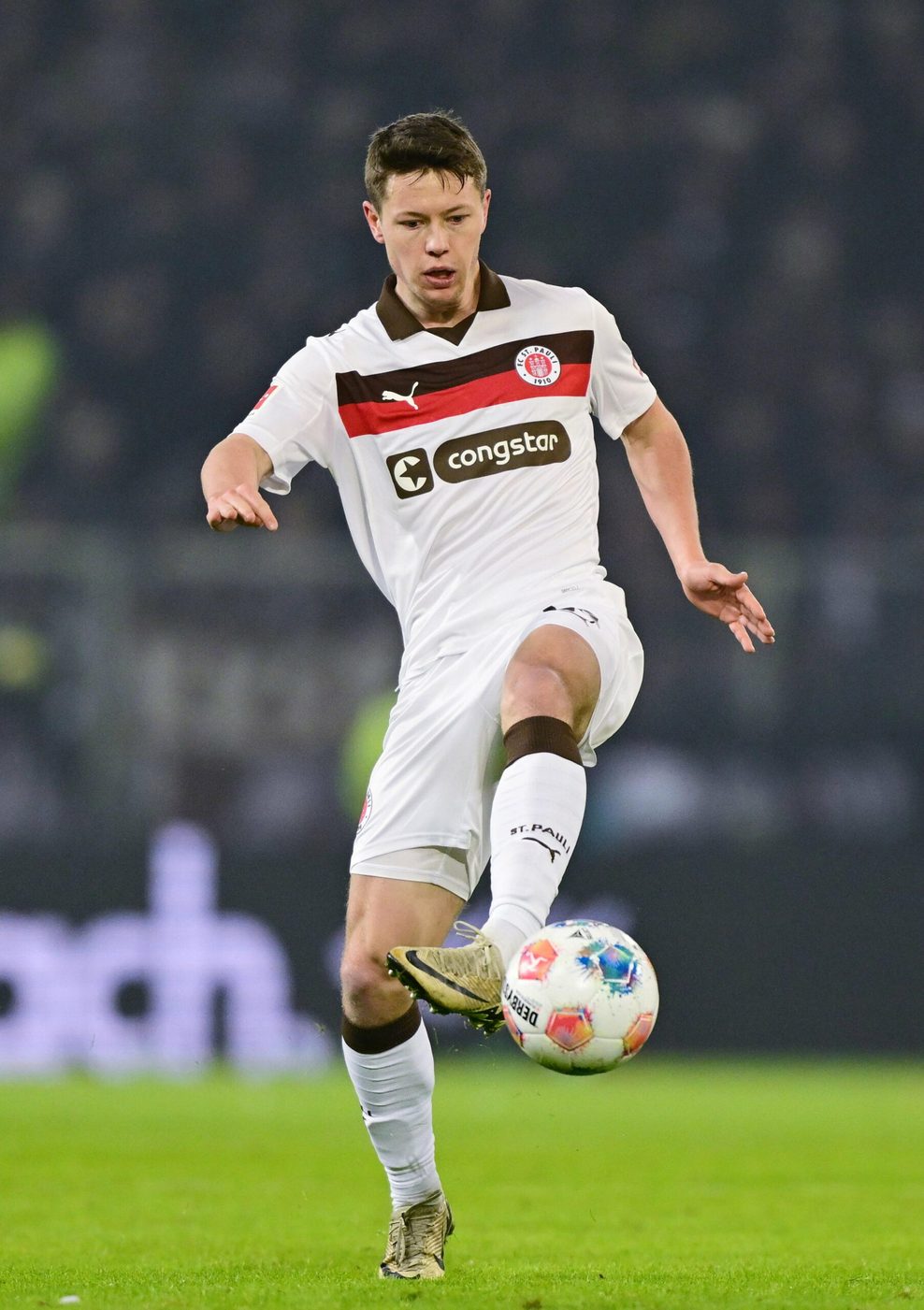 Mathias Rasmussen bei seinem Debüt für den FC St. Pauli