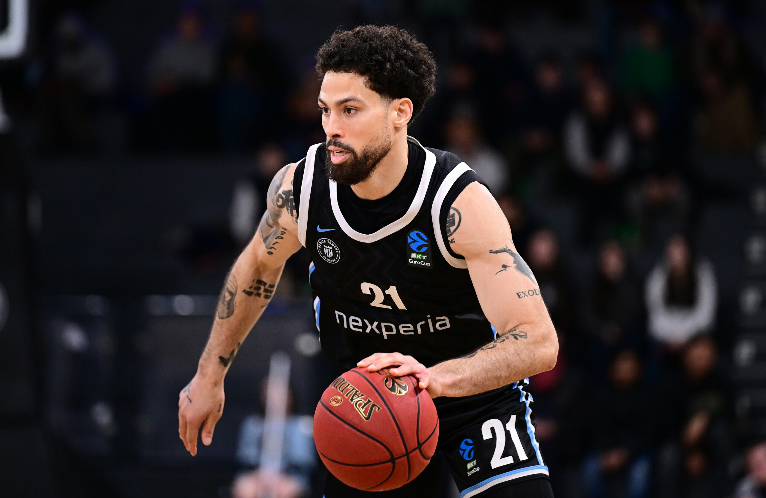 Devon Daniels im Dribbling