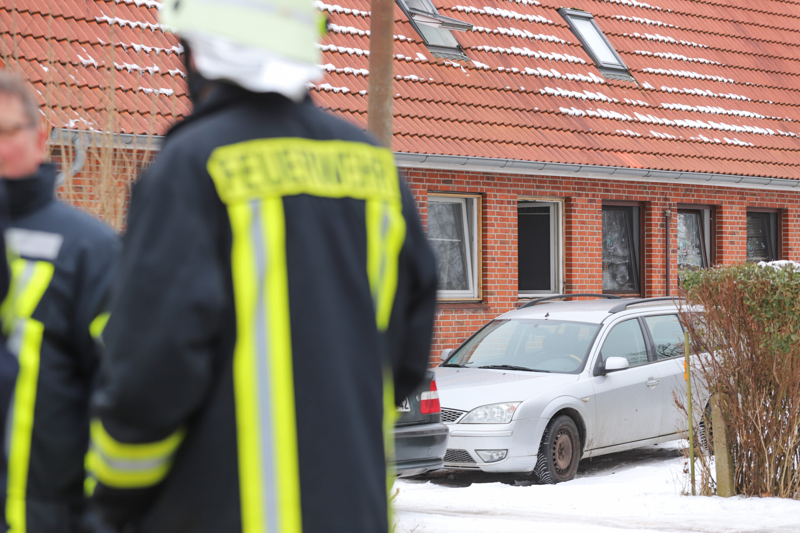 Das Haus musste geräumt werden.