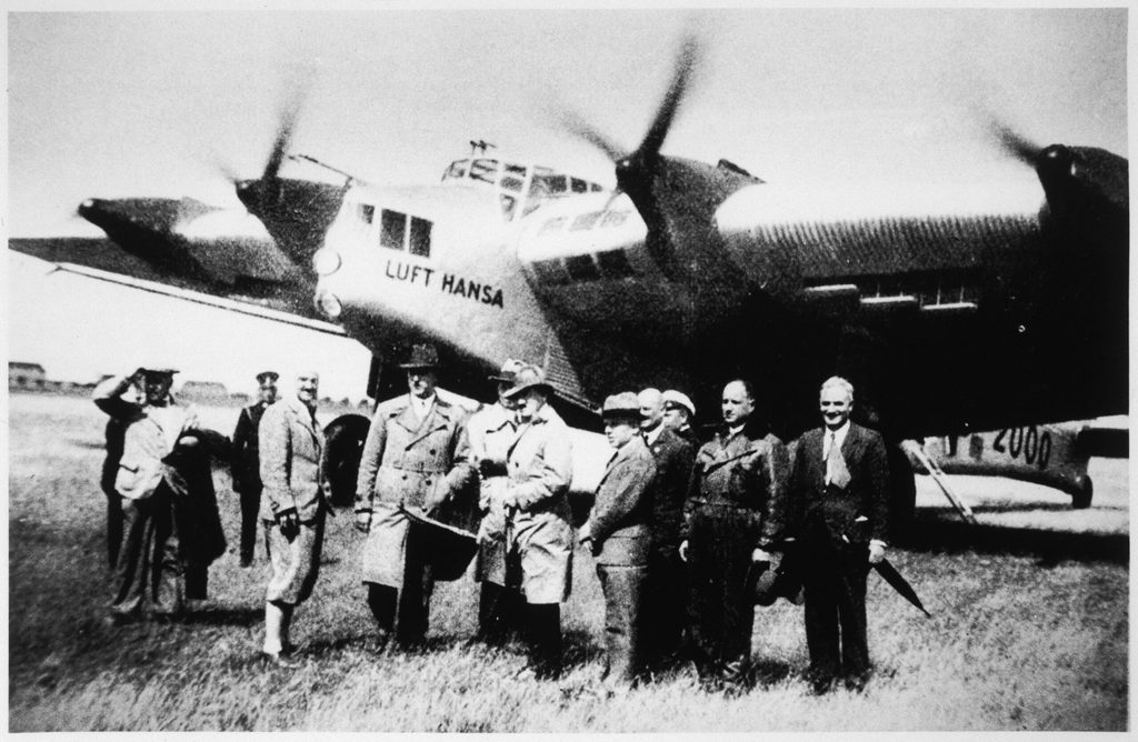 Adolf Hitler Flugzeug Lufthansa