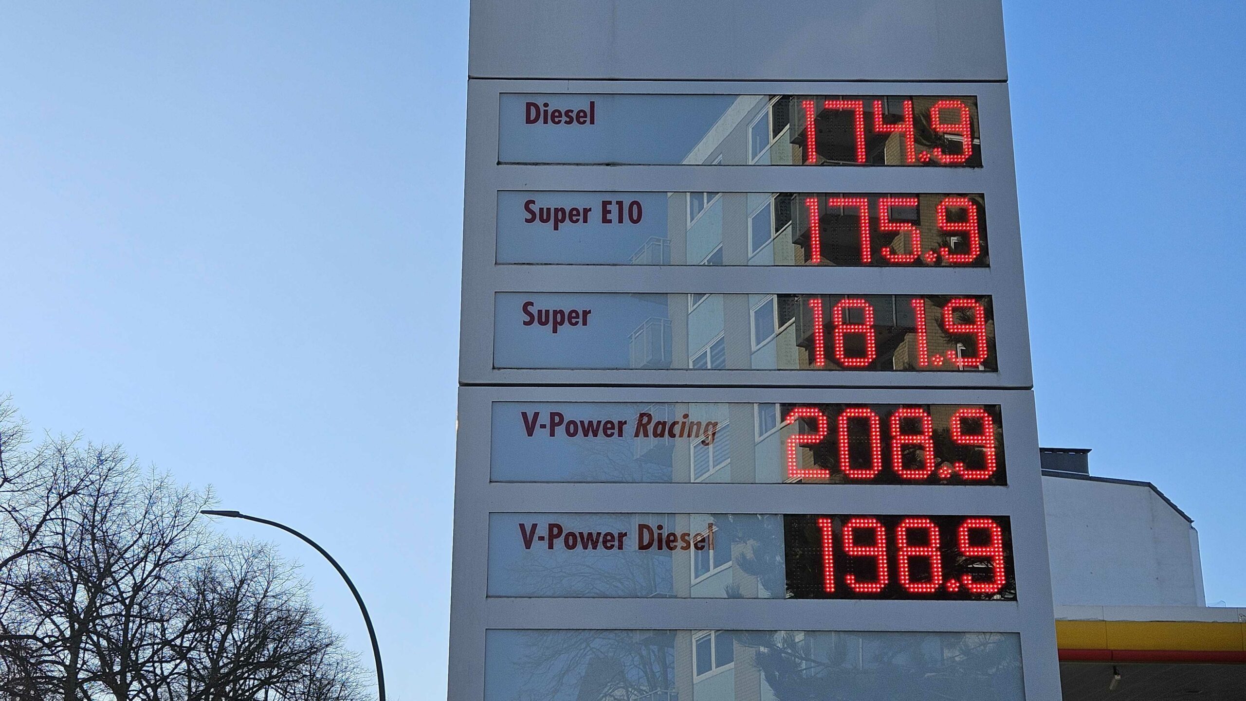 Tanktstelle Shell Hamburg