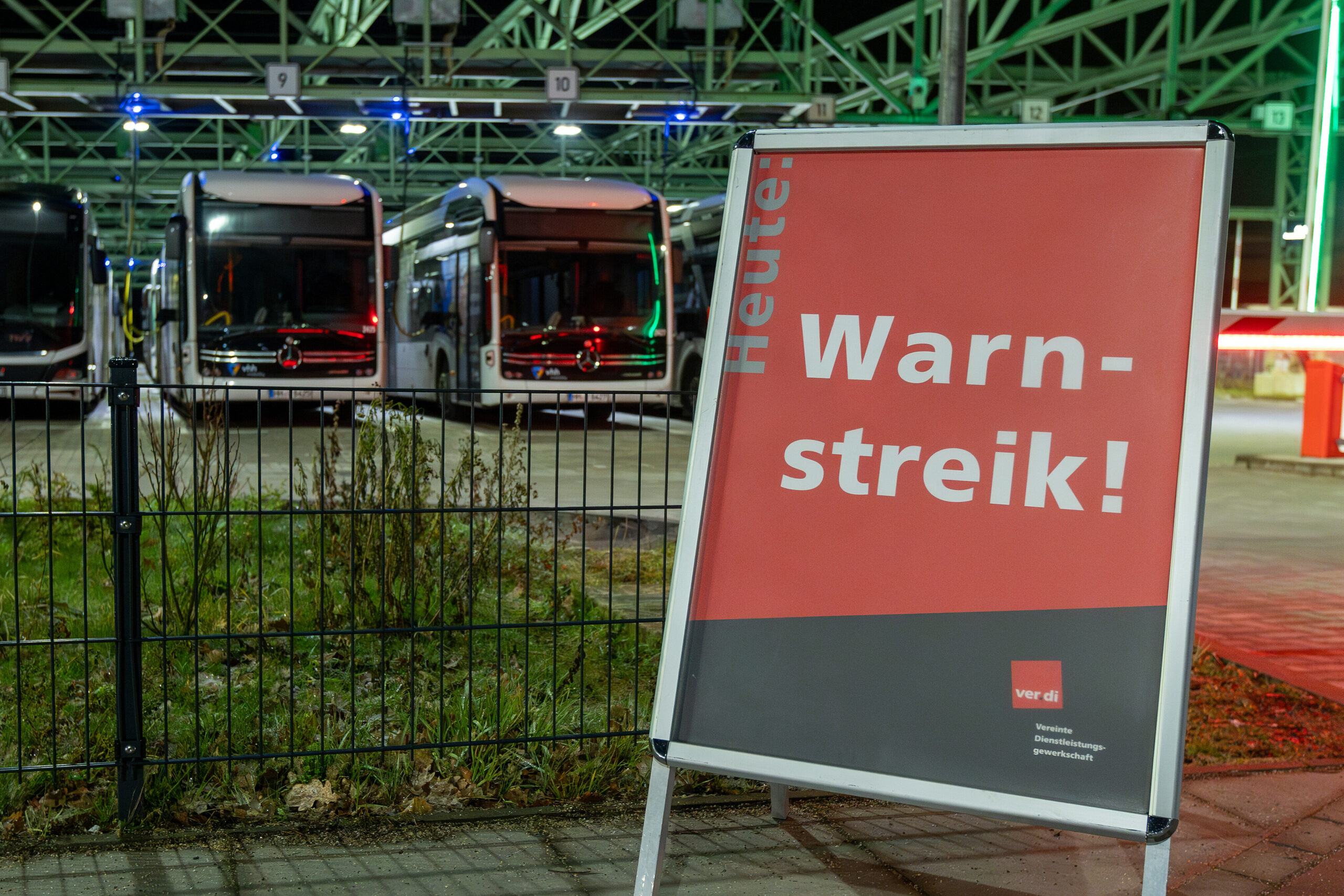 Schenefeld VHH Streik Hamburg Bus