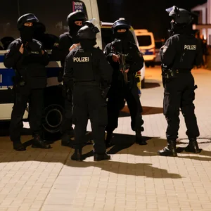 Razzia Polizei Einsatz