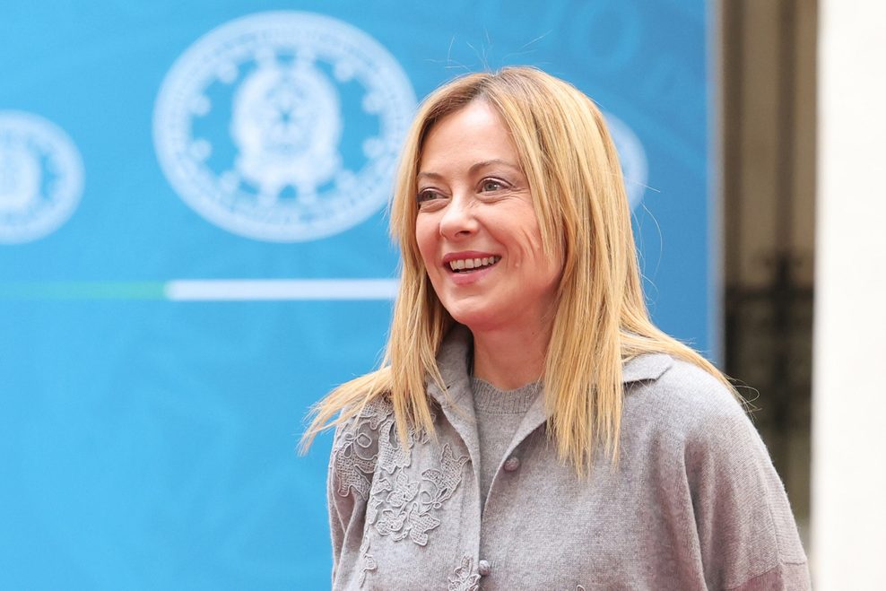 Italiens Ministerpräsidentin Giorgia Meloni