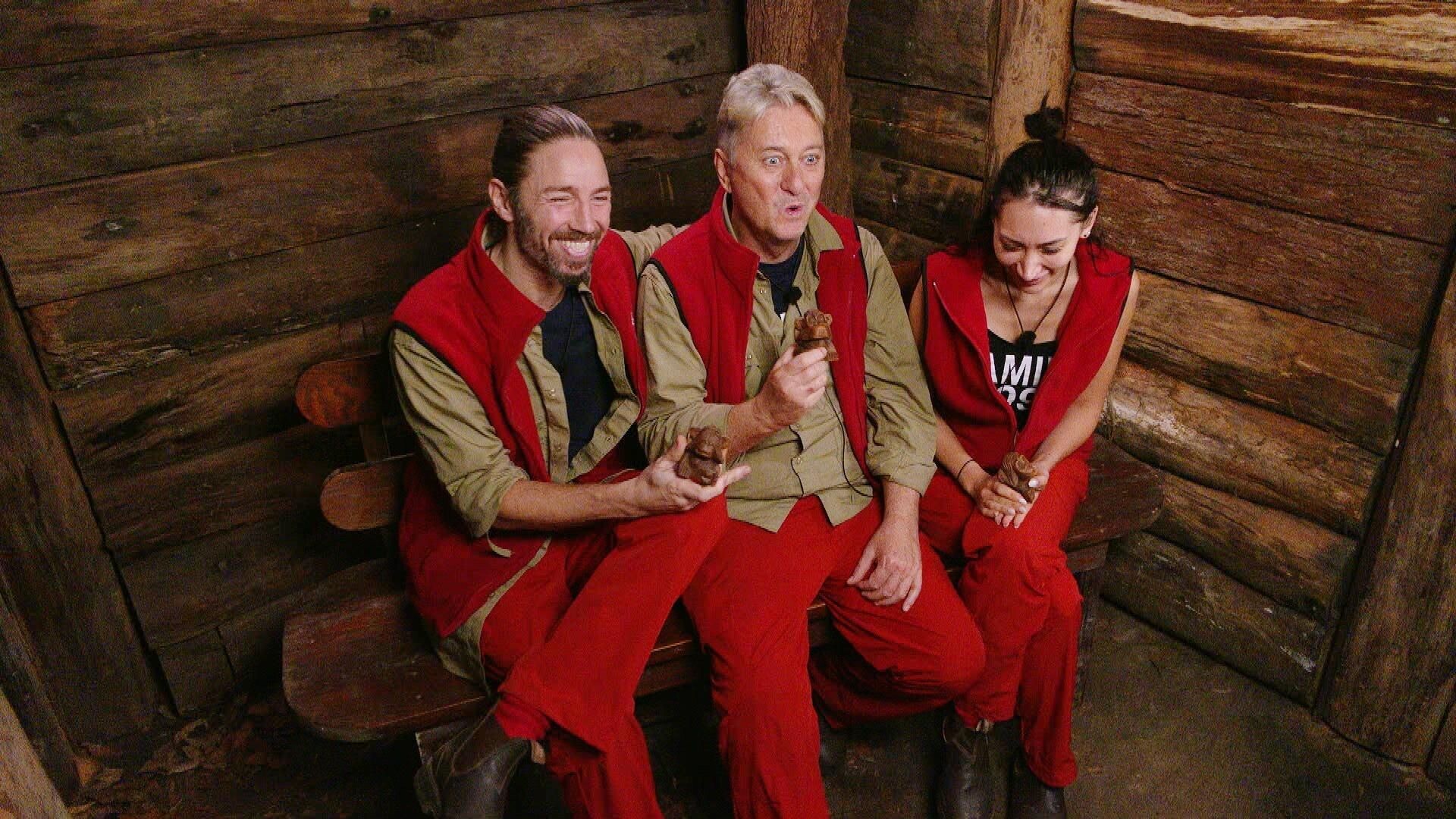 Die Finalisten Gil Ofarim (l), Hubert Fella und Samira Yavuz