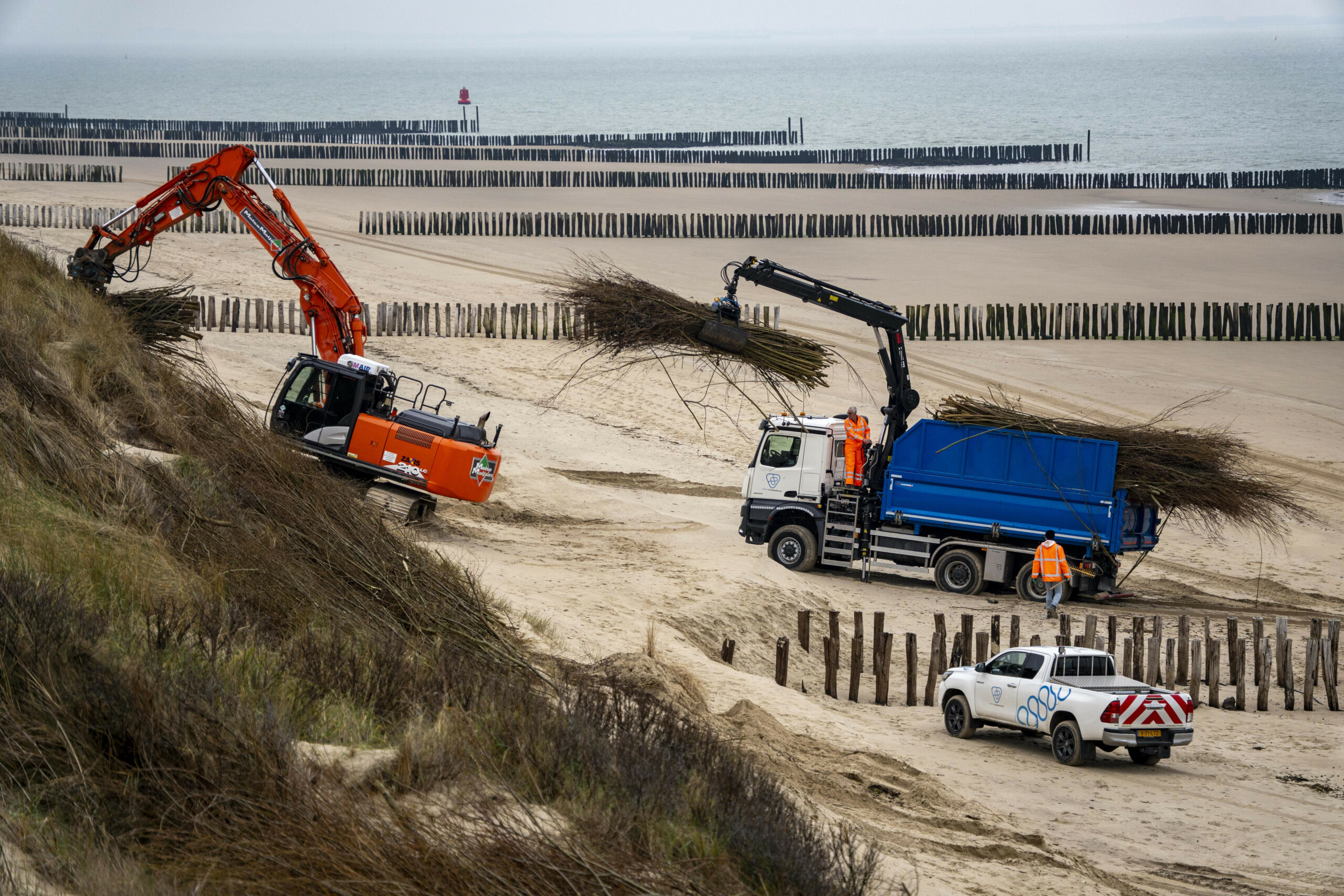 Küstenschutz an der Nordsee (Symbolbild).