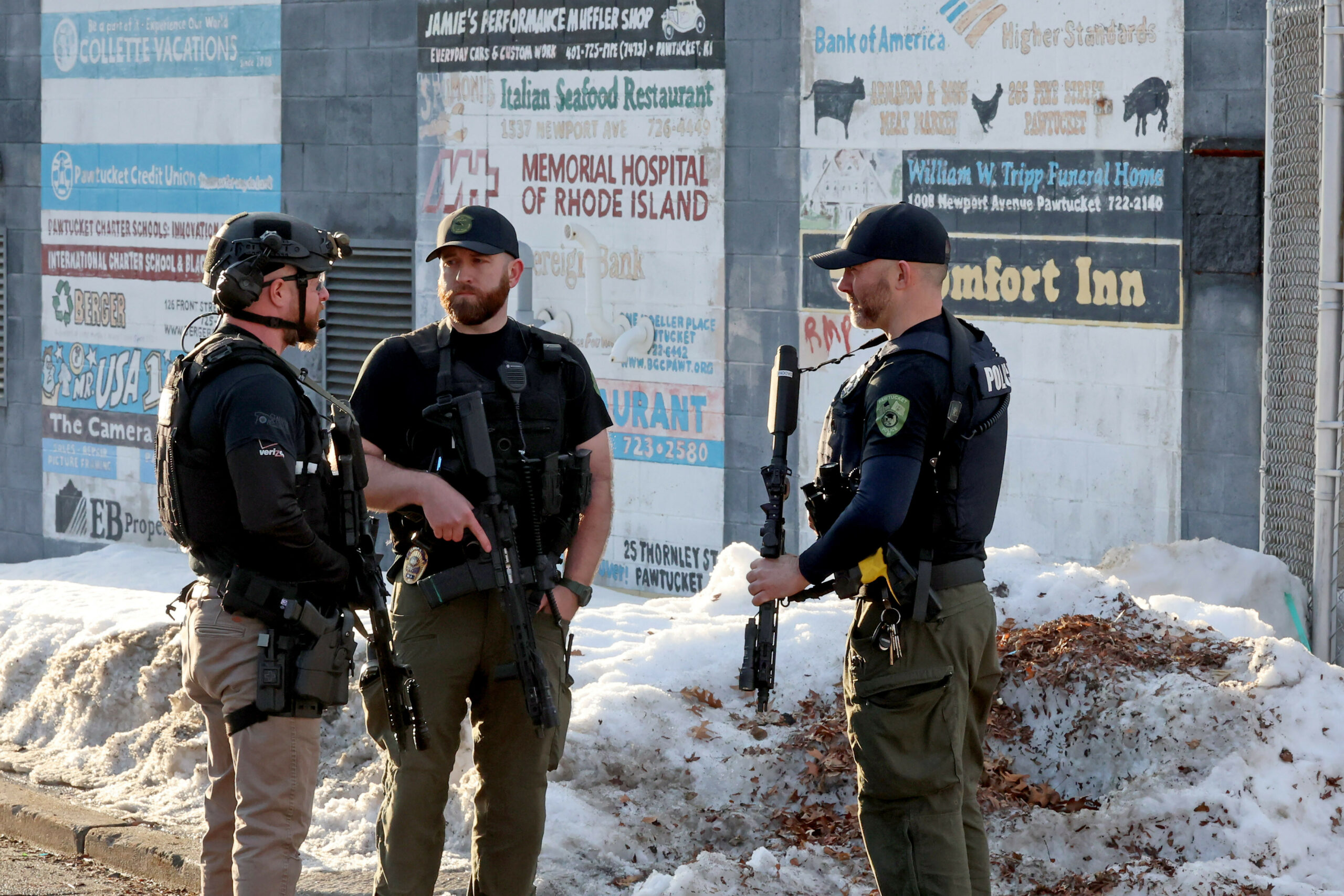 Polizei USA Anschlag Messer