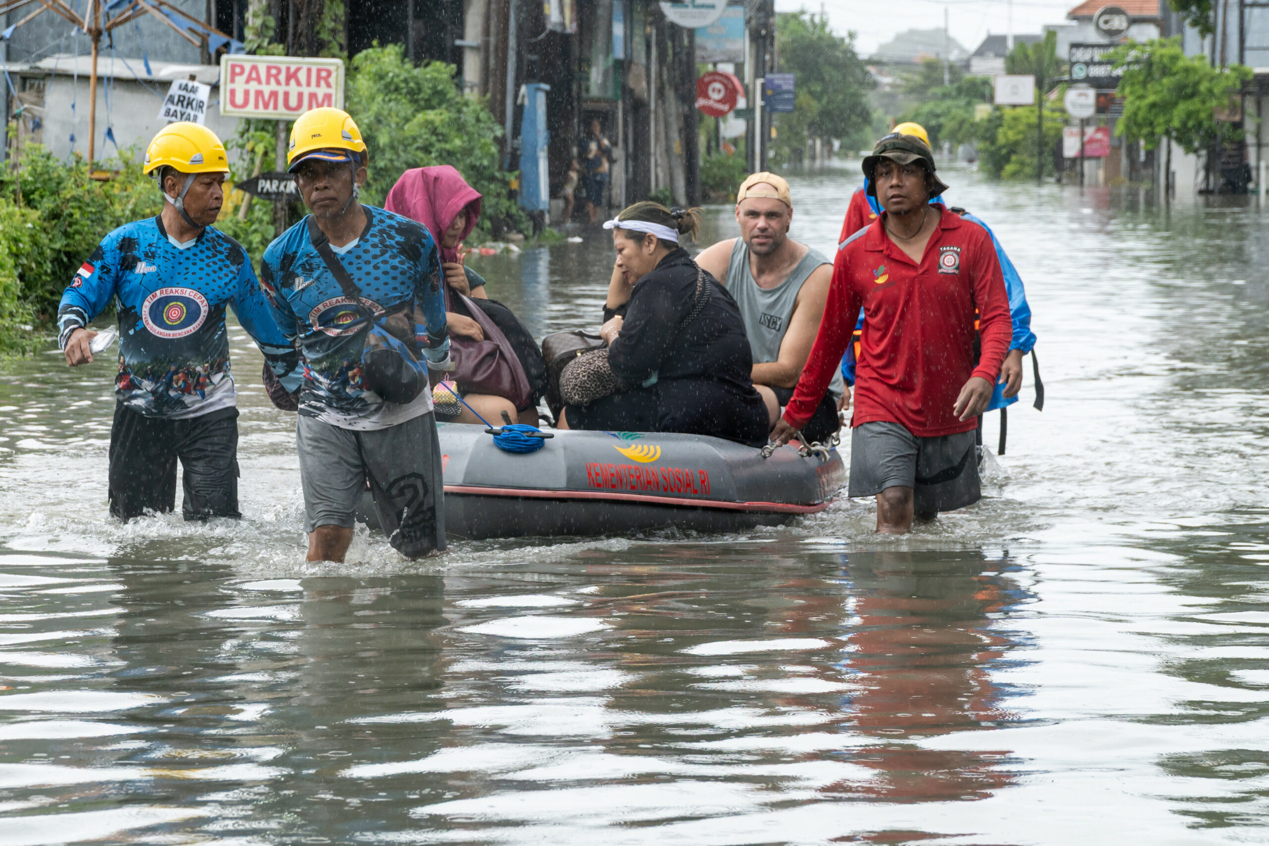 Bali Hochwasser
