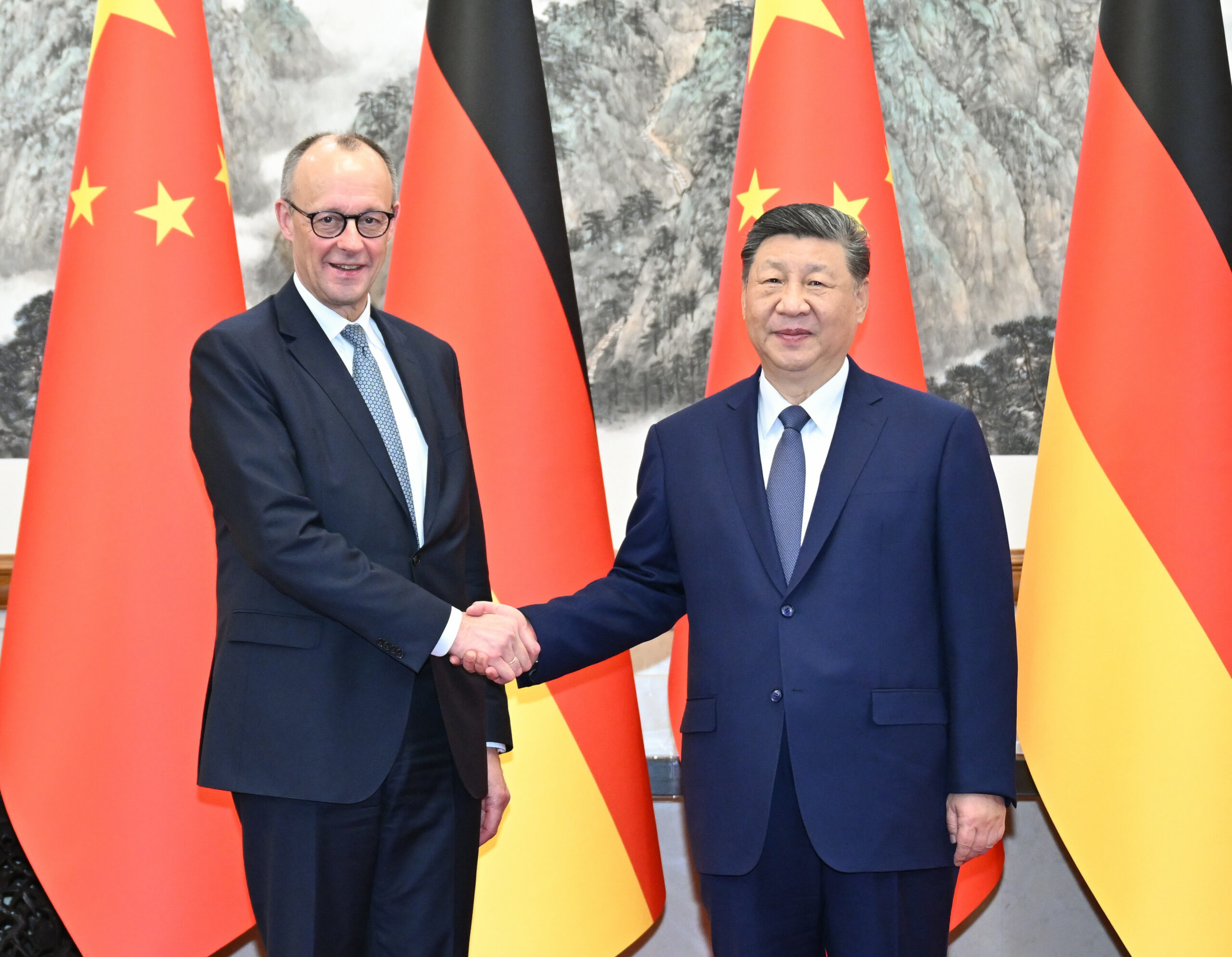 Xi Jinping Friedrich Merz China Deutschland