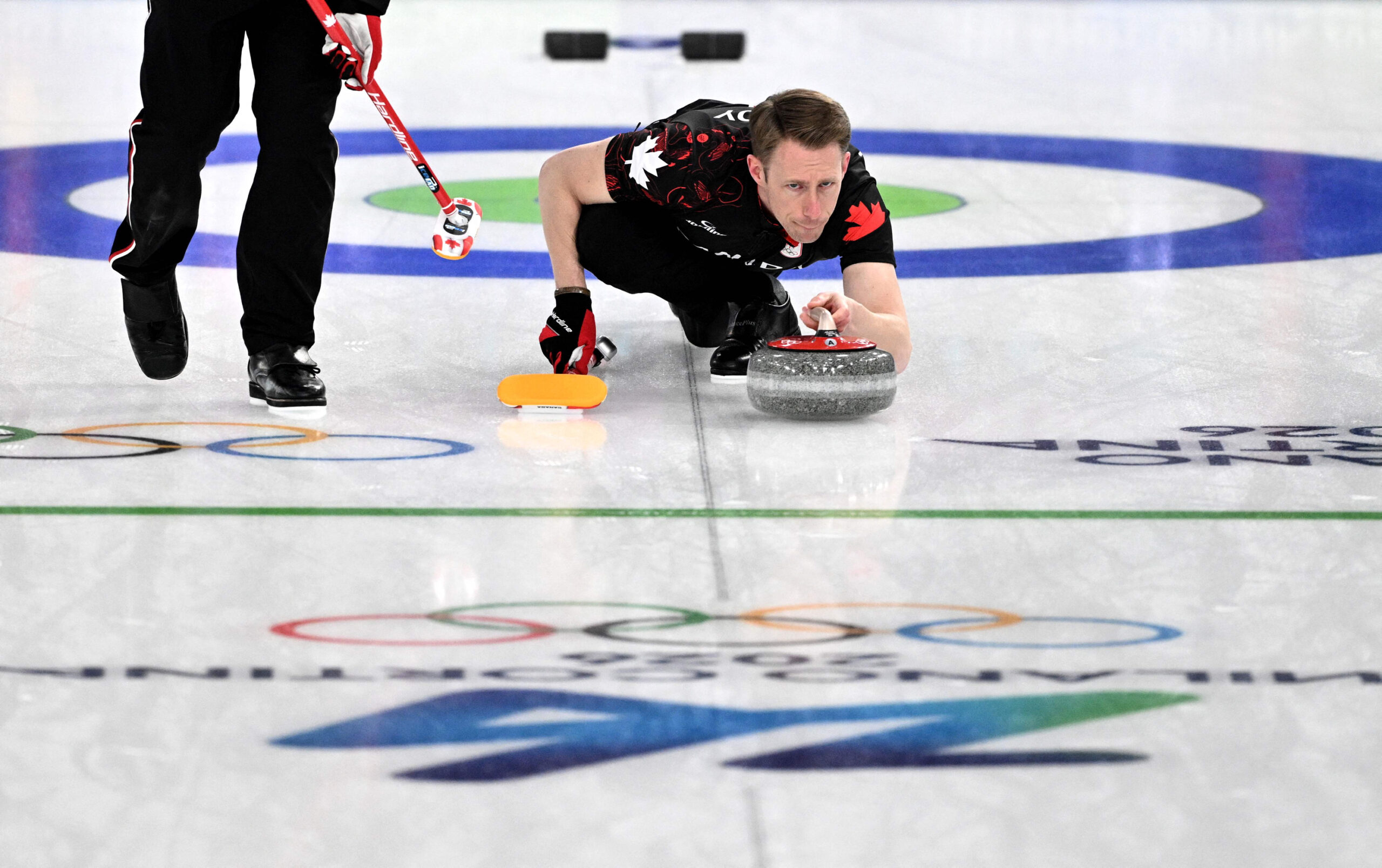 Der kanadische Curling-Star Marc Kennedy bei Olympia