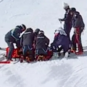 Lindsey Vonn ist bei den Olympischen Winterspielen schwer gestürzt