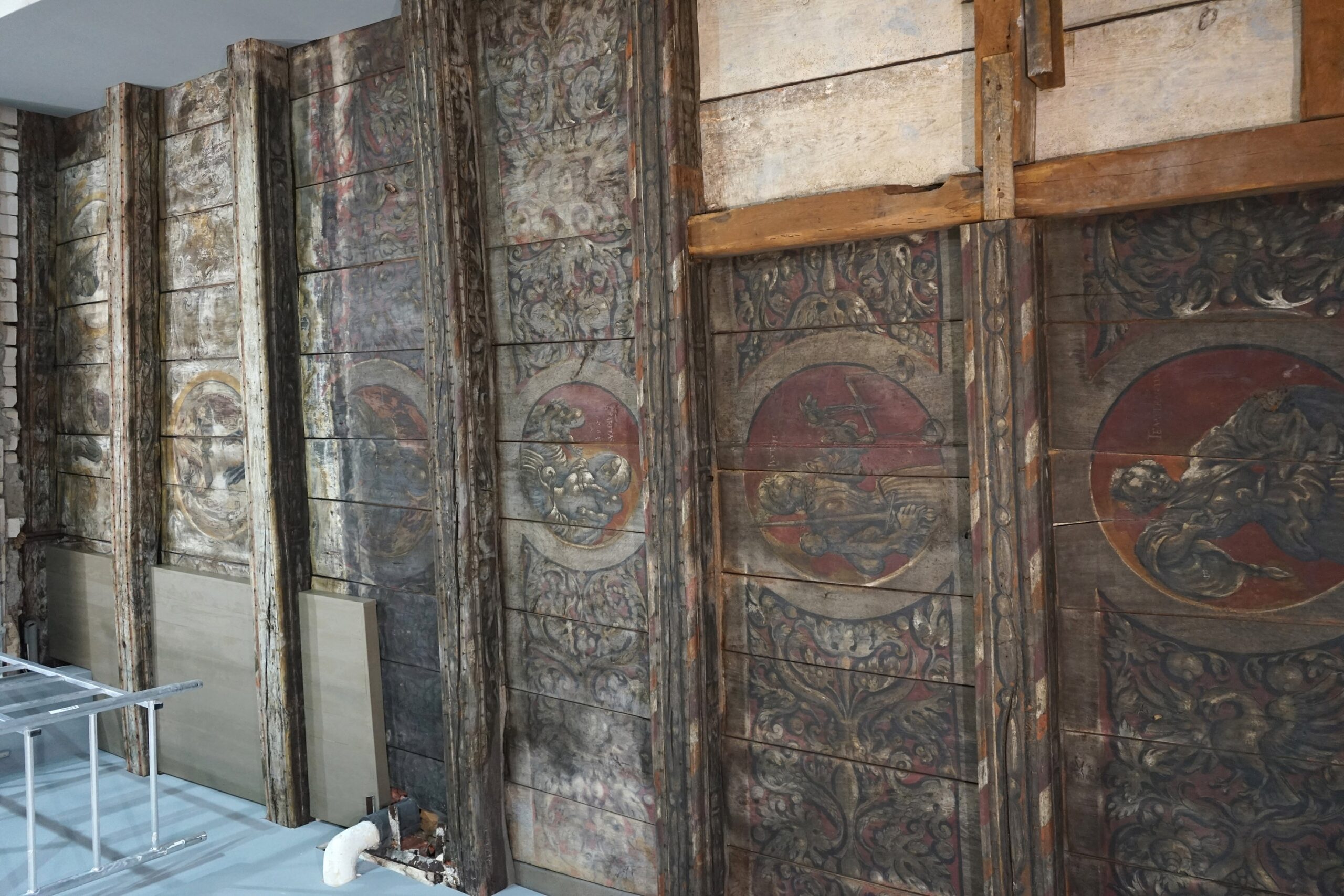 Deckengemälde Restaurierung Bäckerei Jung