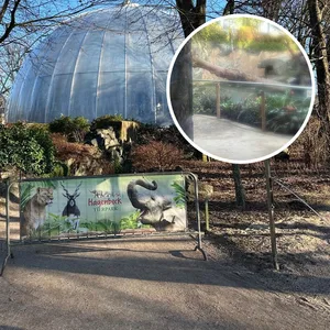 Nachdem ein Baum im Gehege umgestürzt war, wurde das Orang-Utan-Haus gesperrt.